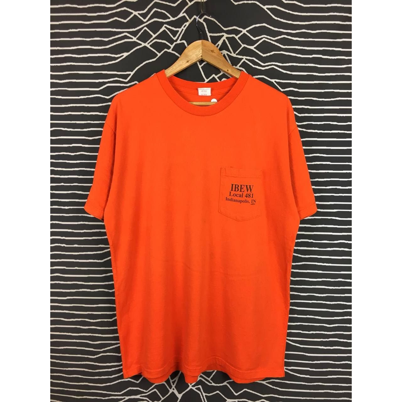 Other IBEW Local 481 Indianapolis Labor Union Strong & Free Tee Size US XL / EU 56 / 4 - 7 Thumbnail