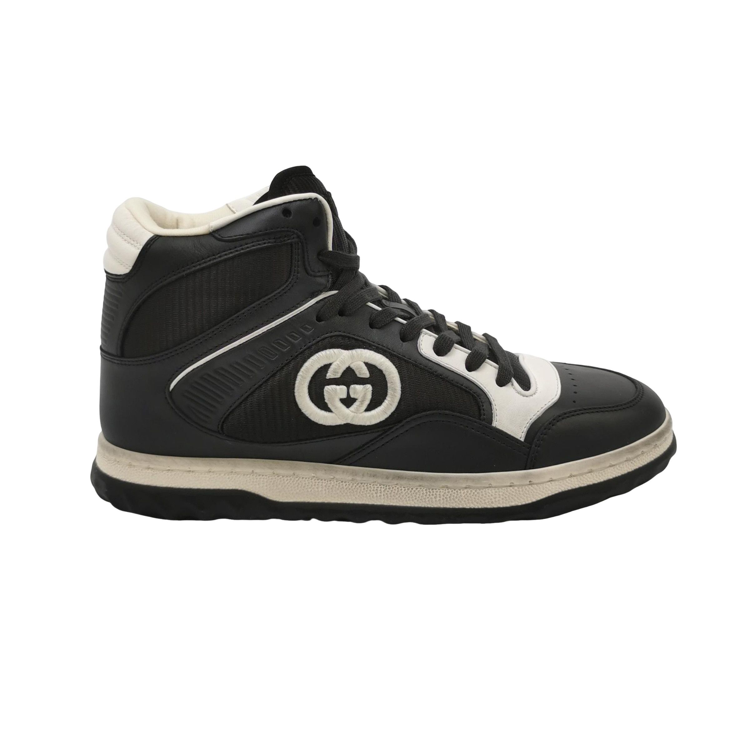 Gucci Gucci Mac80 Paneled Hi-Top Sneakers EU 40 Size US 7 / EU 40 - 1 Thumbnail