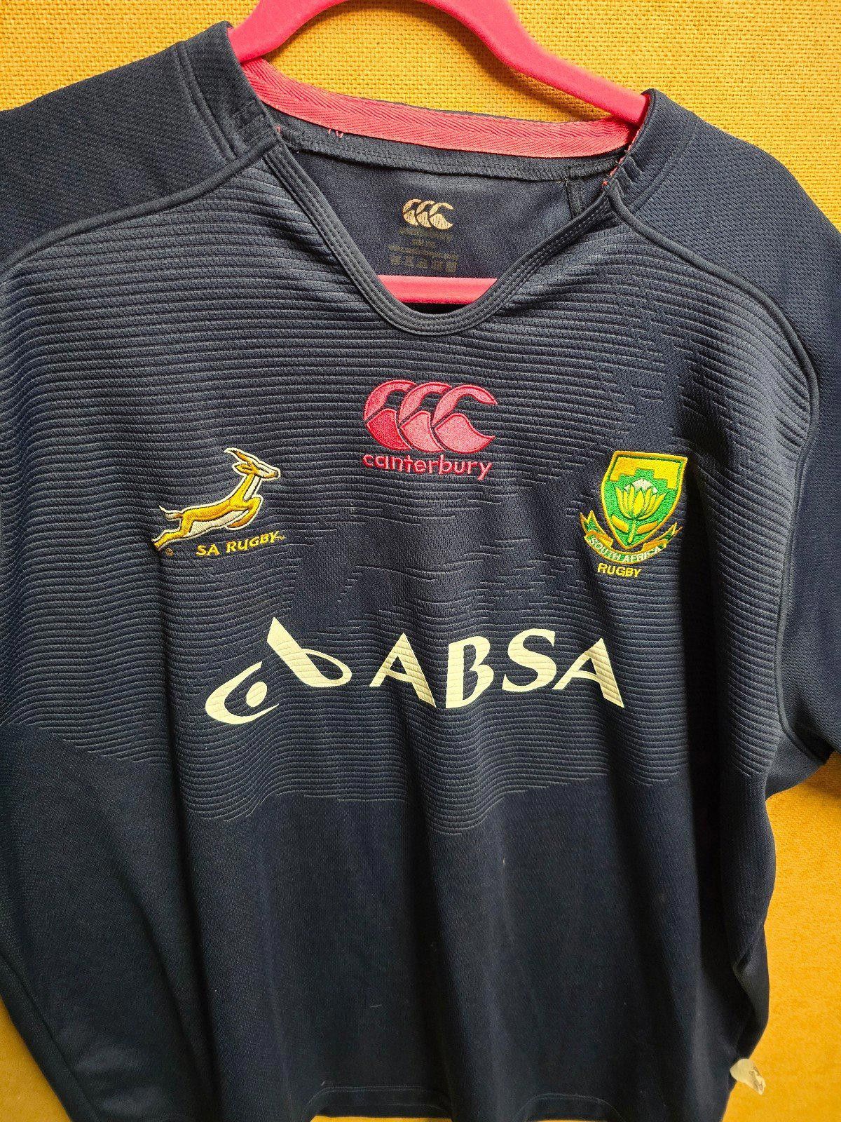 Canterbury of New Zealand South Africa Rugby Canterbury ABSA Embroidered Jersey 2XL Size US XXL / EU 58 / 5 - 4 Thumbnail