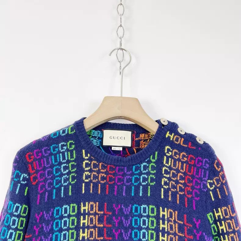 Gucci Gucci Rainbow neon wool knitwear Size US XS / EU 42 / 0 - 3 Thumbnail
