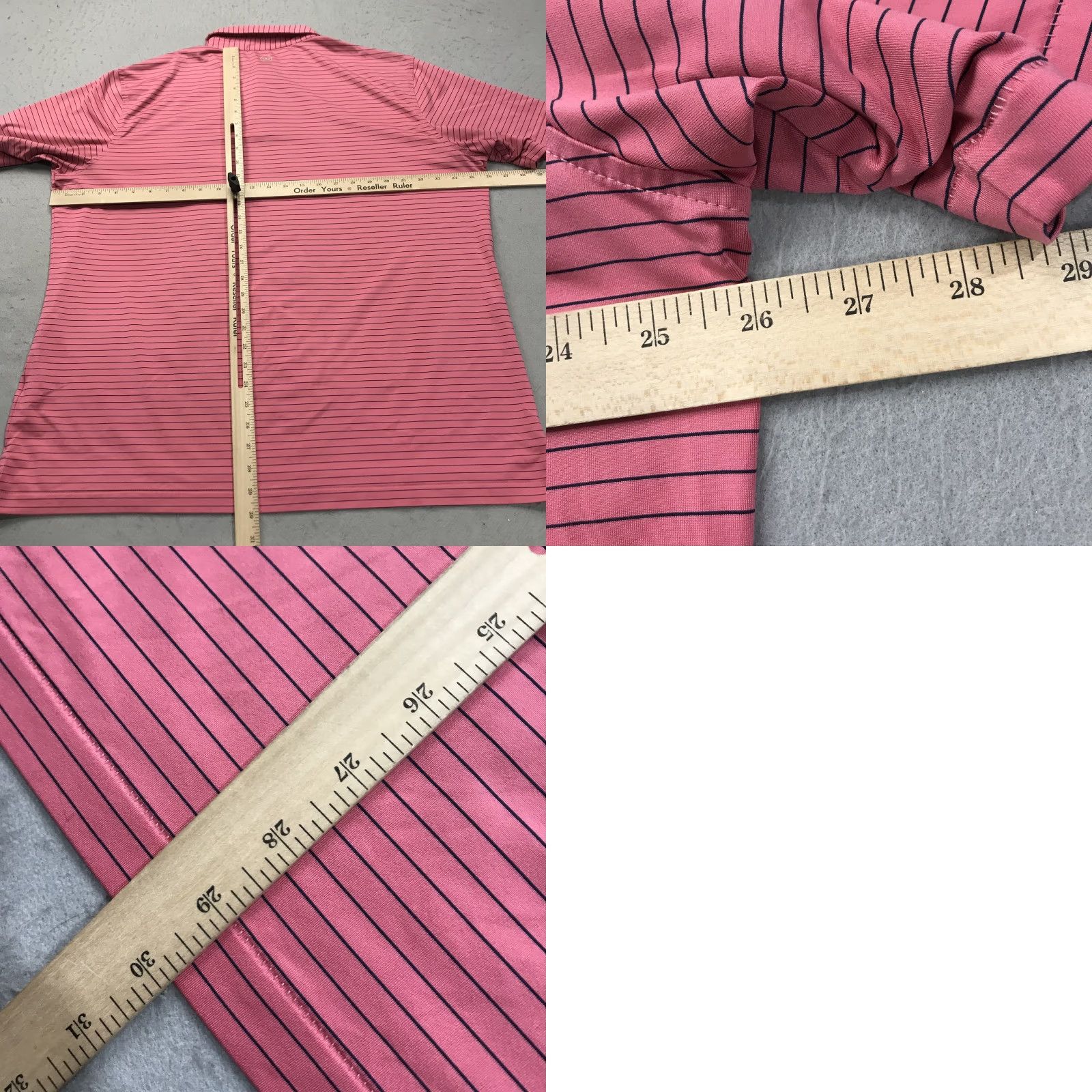 Peter Millar Peter Millar Crown Crafted Polo Shirt Mens 2XL Pink Stretch Crown Crafted Golf Logo polo shirt 2XL Mens Pink Sports Preppy Classic Golf Mens Size US XXL / EU 58 / 5 - 8 Thumbnail