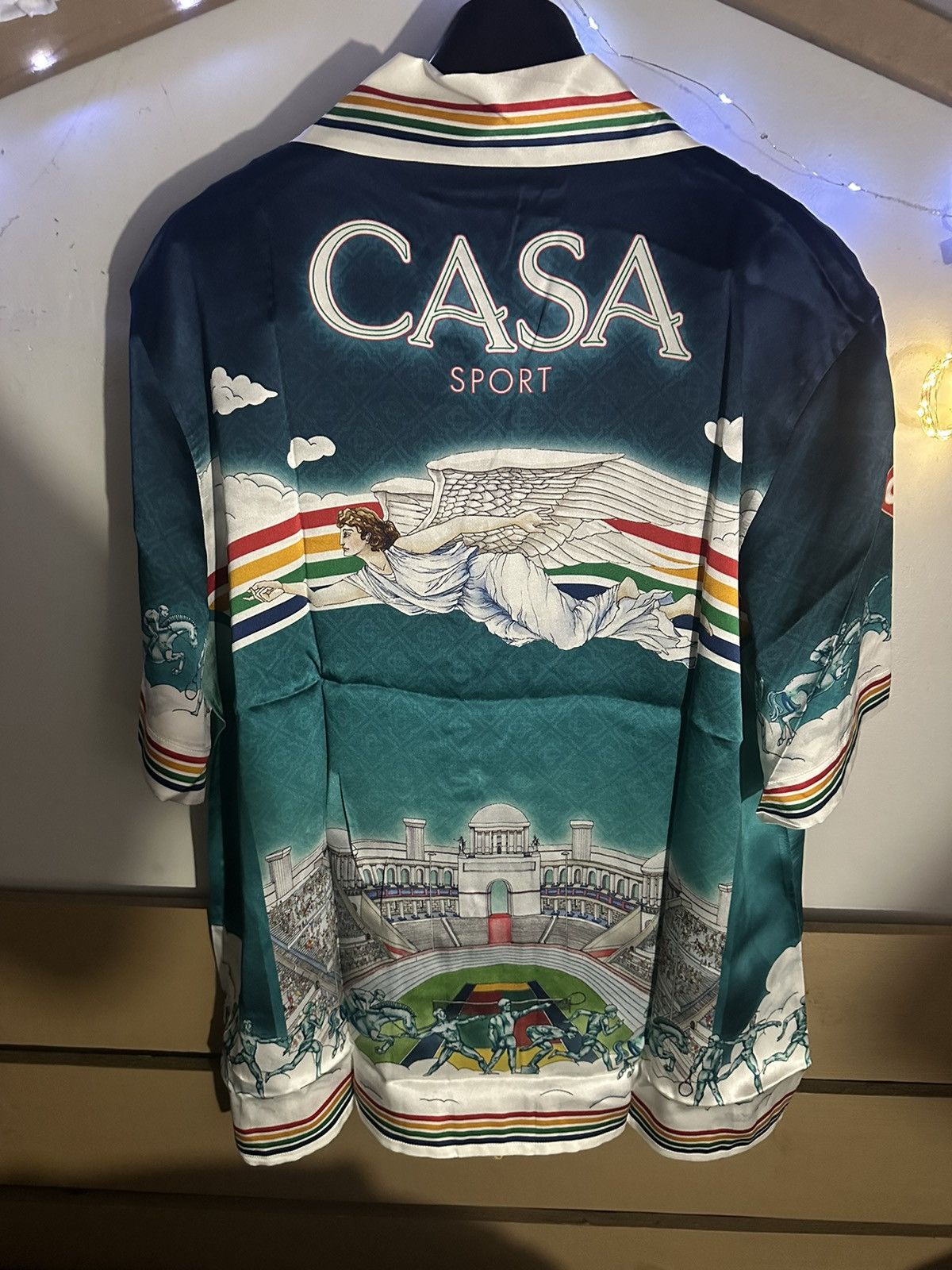 Casablanca Casablanca flying angel silk shirt size medium Size US M / EU 48-50 / 2 - 5 Thumbnail