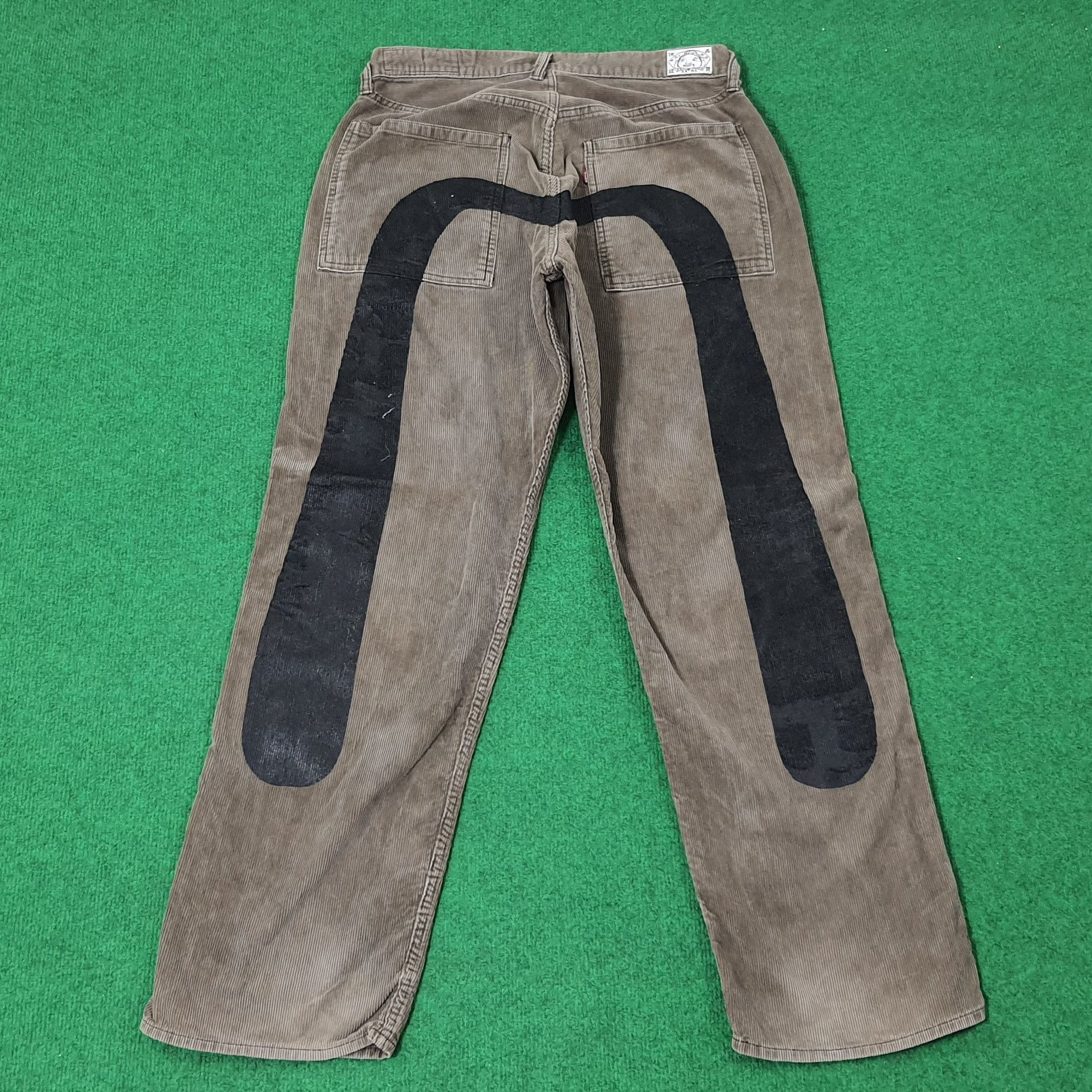 Evisu Evisu Corduroy Japanese Brand Custom Logo Pants Size US 30 / EU 46 - 1 Thumbnail
