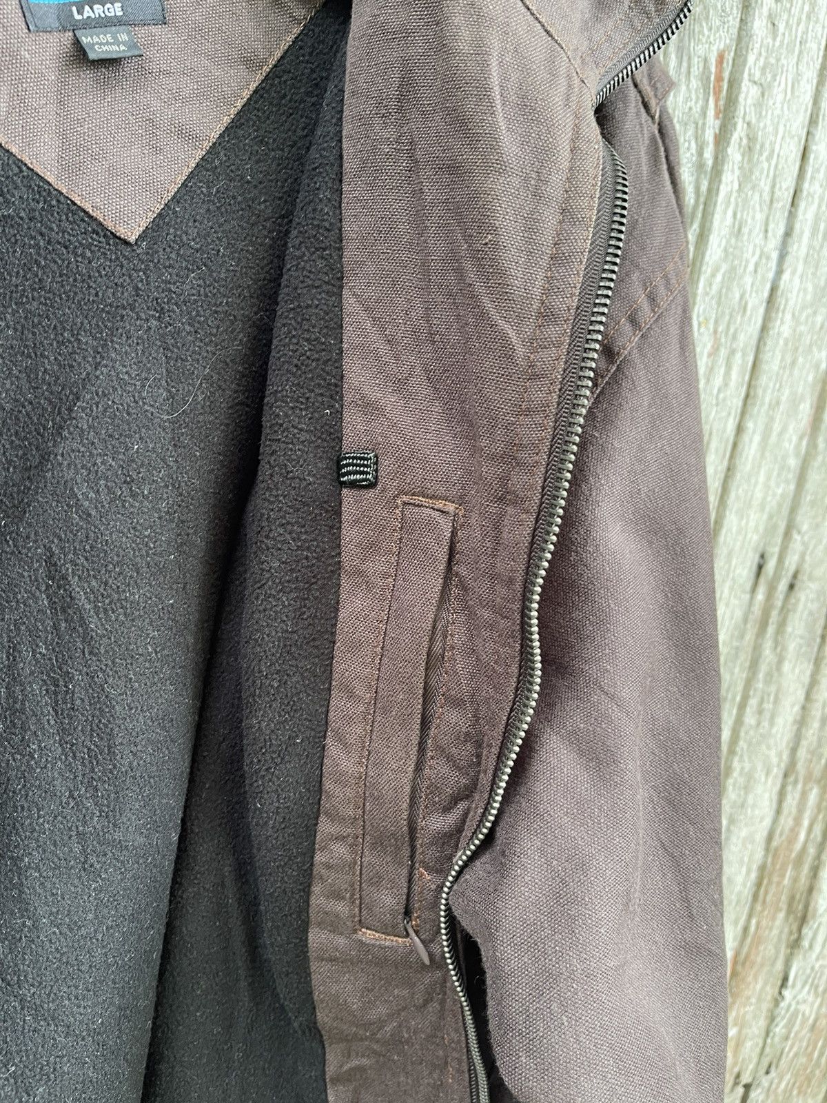 KAVU × Vintage KAVU Canvas Work Jacket – Heavyweight Outdoor Zip Jacket Size US L / EU 52-54 / 3 - 10 Thumbnail