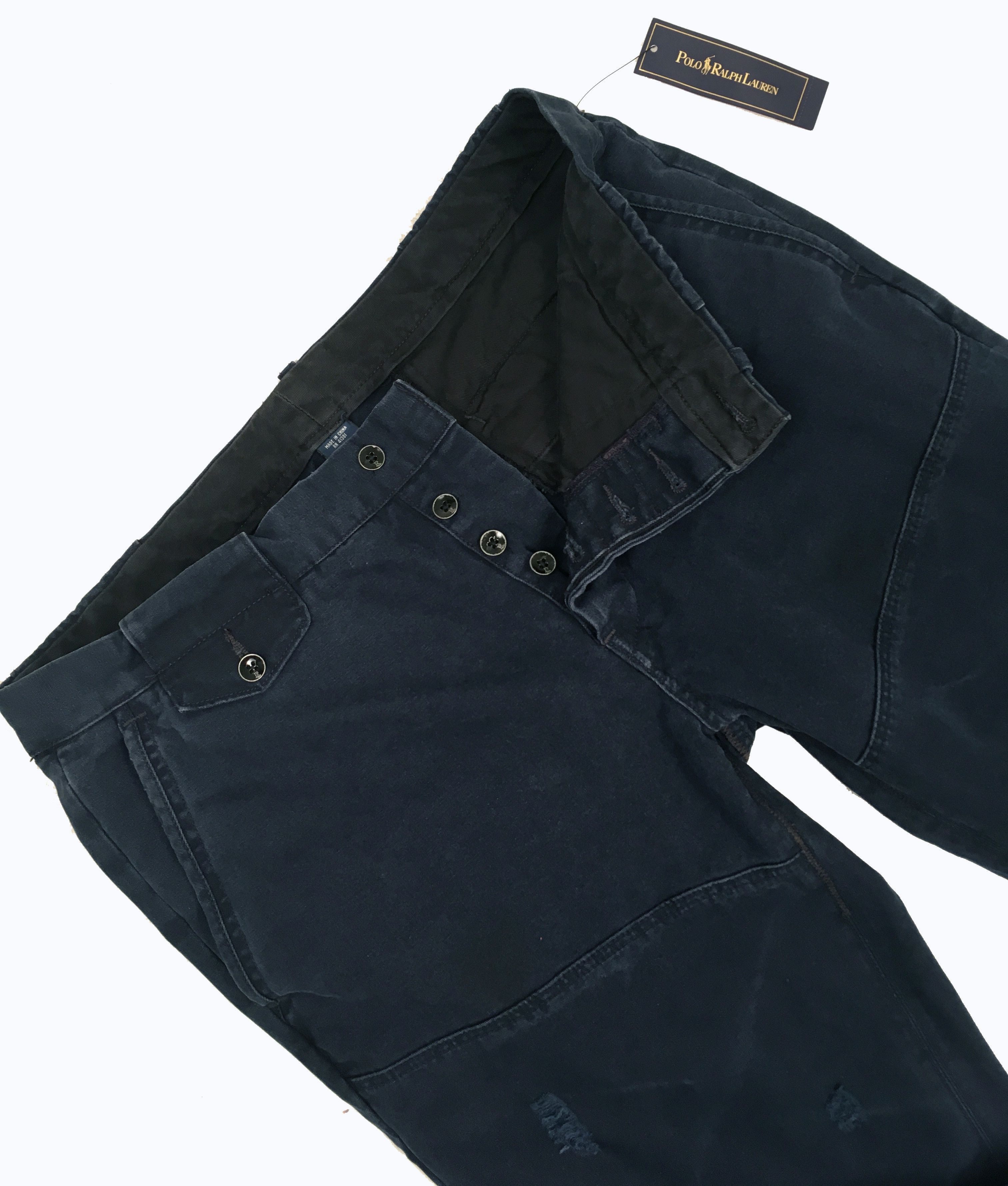 Polo Ralph Lauren NEW Vintage Ralph Lauren Sun Valley Pants 34 x 30 Faded Navy Size US 34 / EU 50 - 3 Thumbnail