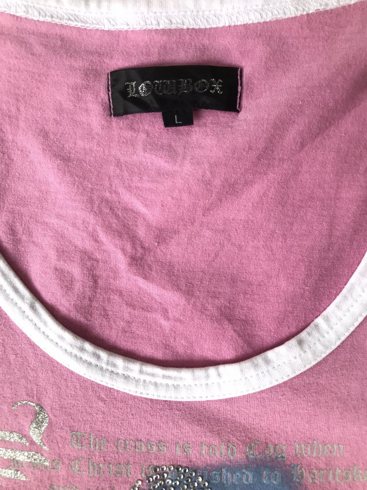 Hysteric Glamour Japanese Lowbox - Poem Hero Cross tanktop shirt Size US L / EU 52-54 / 3 - 6 Thumbnail
