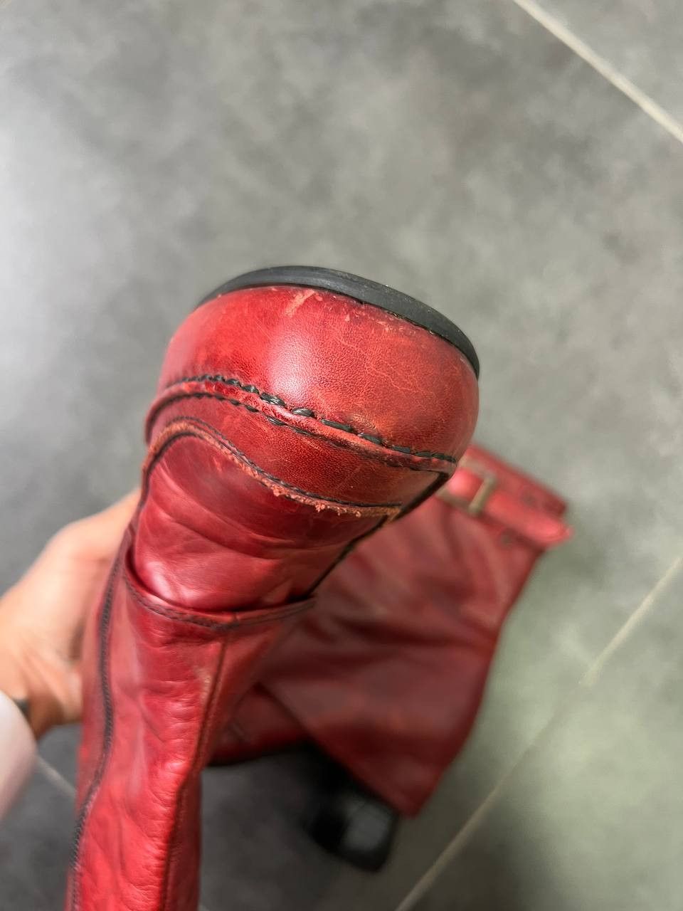 Japanese Brand A.S.98 Rick Owens style avant Garde ankle boots Size US 10 / IT 40 - 8 Thumbnail