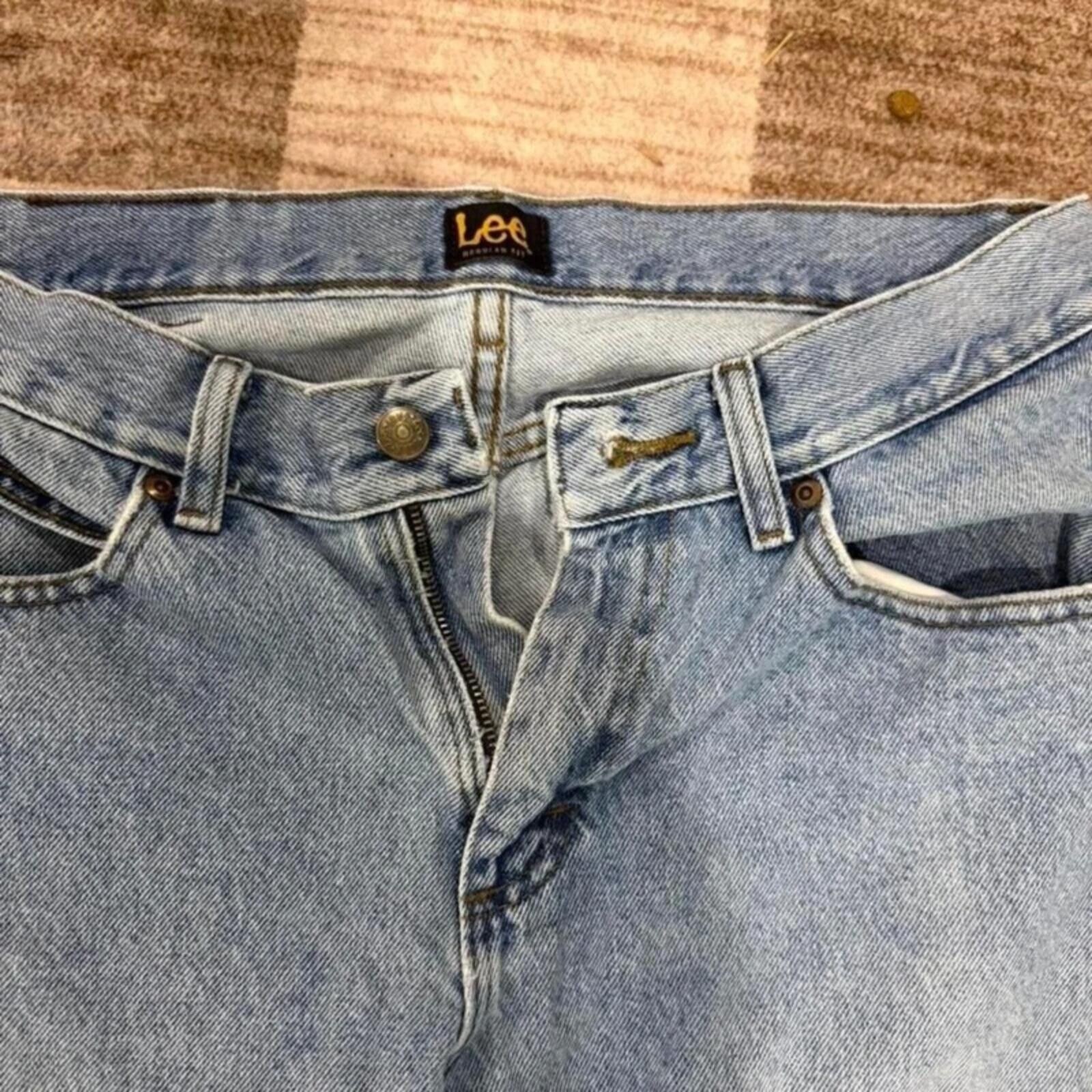 Lee Lee blue denim jeans Size 30" / US 8 / IT 44 - 3 Thumbnail