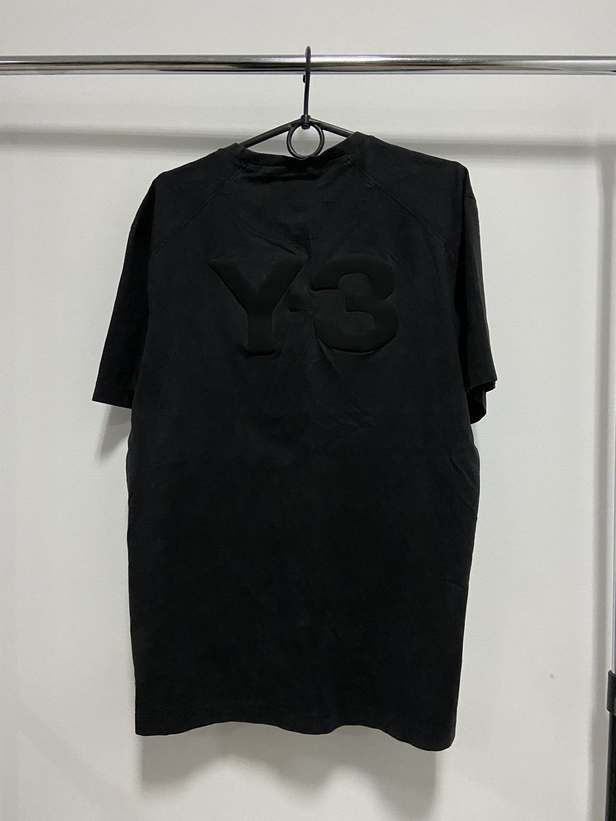 Vintage × Y-3 × Yohji Yamamoto Y-3 Yohji Yamamoto Vintage T-Shirt big Logo adidas Size US M / EU 48-50 / 2 - 1 Thumbnail