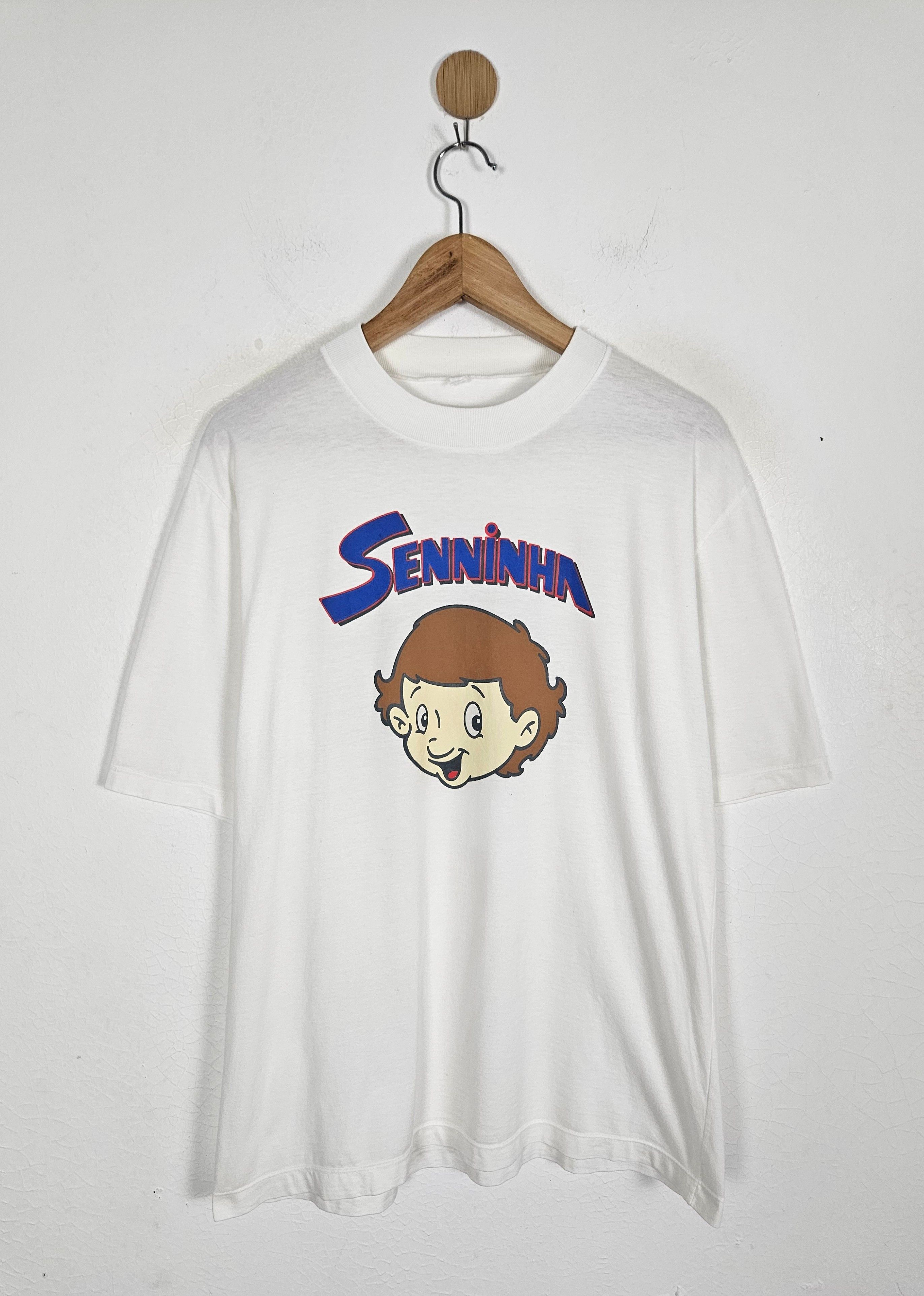 Formula 1 × Vintage Vintage 90s Ayrton Senna ‘Senninha’ Shirt Size US L / EU 52-54 / 3 - 1 Thumbnail