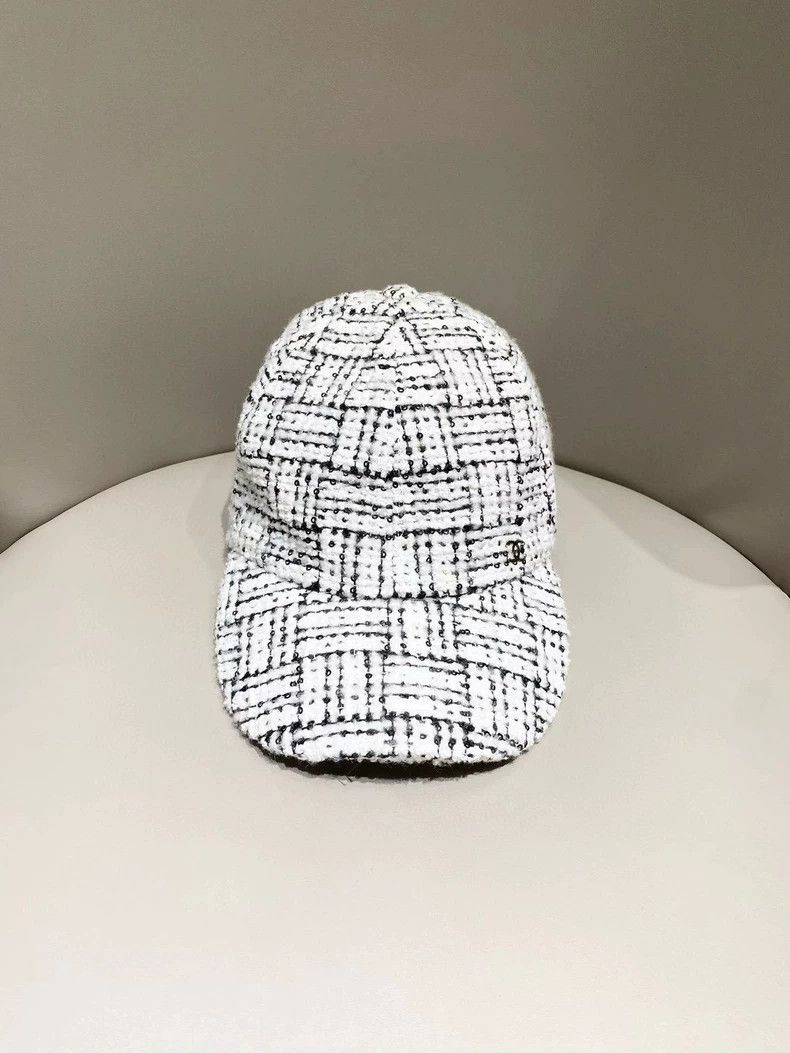 Chanel Chanel Tweed Sequin Baseball Cap- DMC Size ONE SIZE - 1 Thumbnail