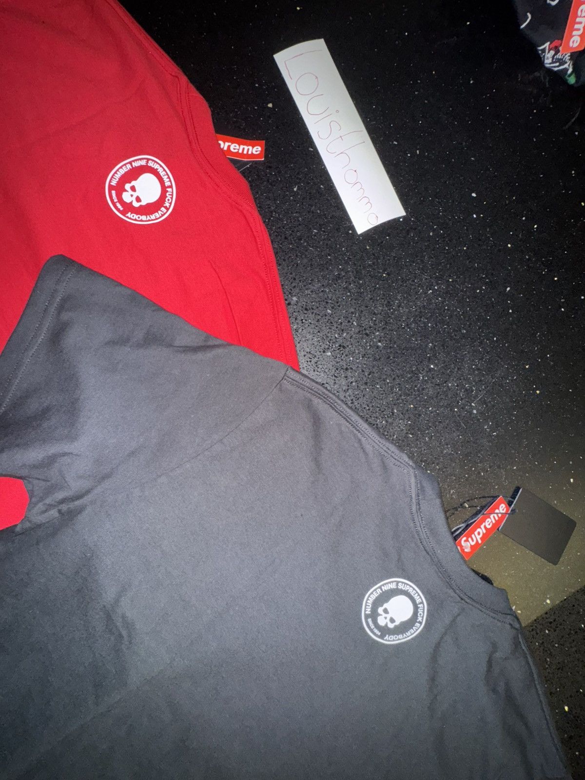 Number (N)ine × Supreme Supreme®/Number (N)ine Manson Tee red Size US M / EU 48-50 / 2 - 3 Thumbnail