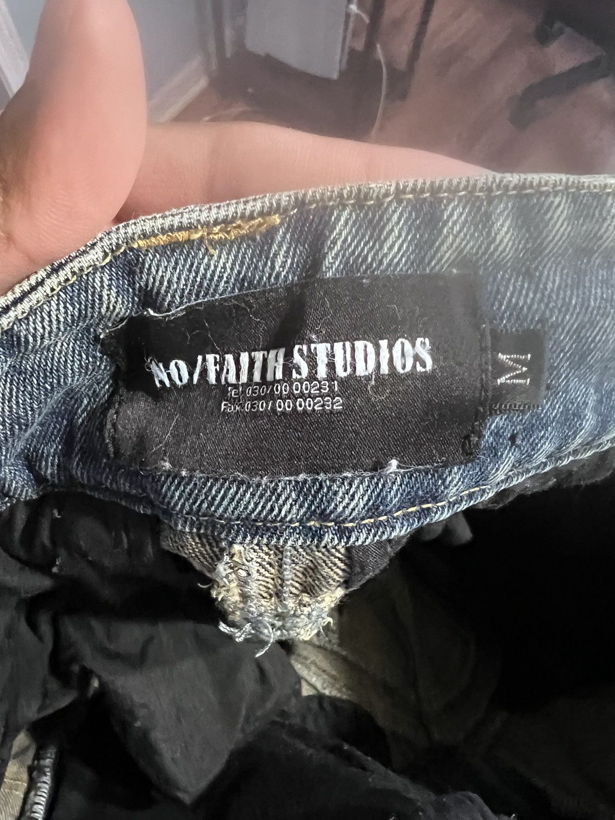 No Faith Studios No Faith Studios Denim Size US 32 / EU 48 - 4 Thumbnail