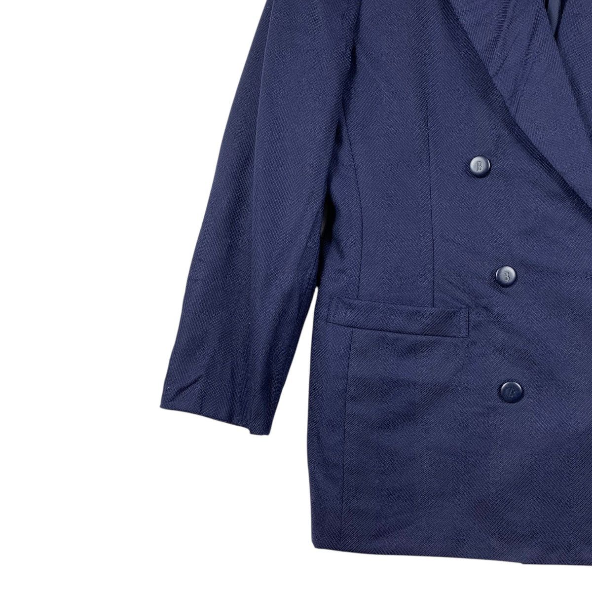 Burberry × Vintage Vintage BURBERRYS England Designer Blazer Coat Jacket Size US M / EU 48-50 / 2 - 5 Thumbnail