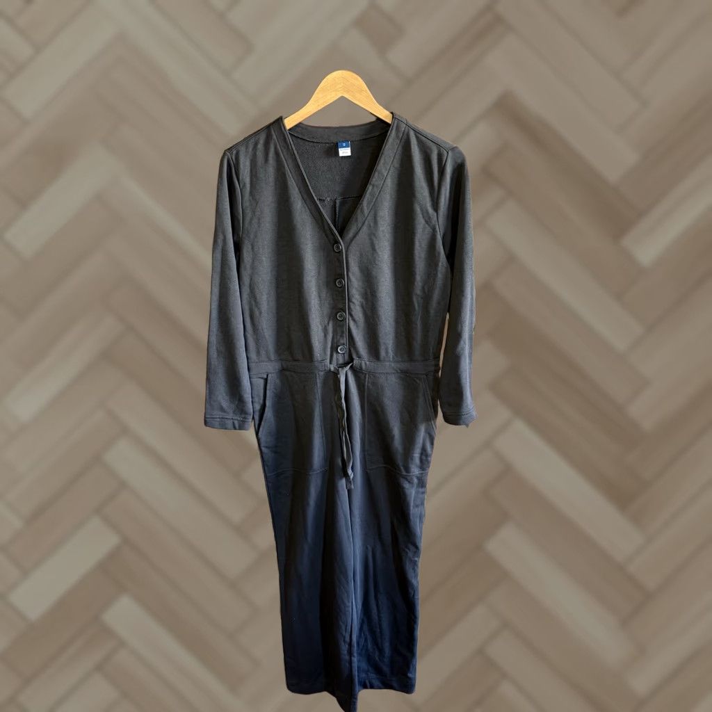 Old Navy Old Navy Womens Jumpsuit One Piece Gray XS NWT Shirt? Size 26" / US 2 / IT 38 - 1 Thumbnail