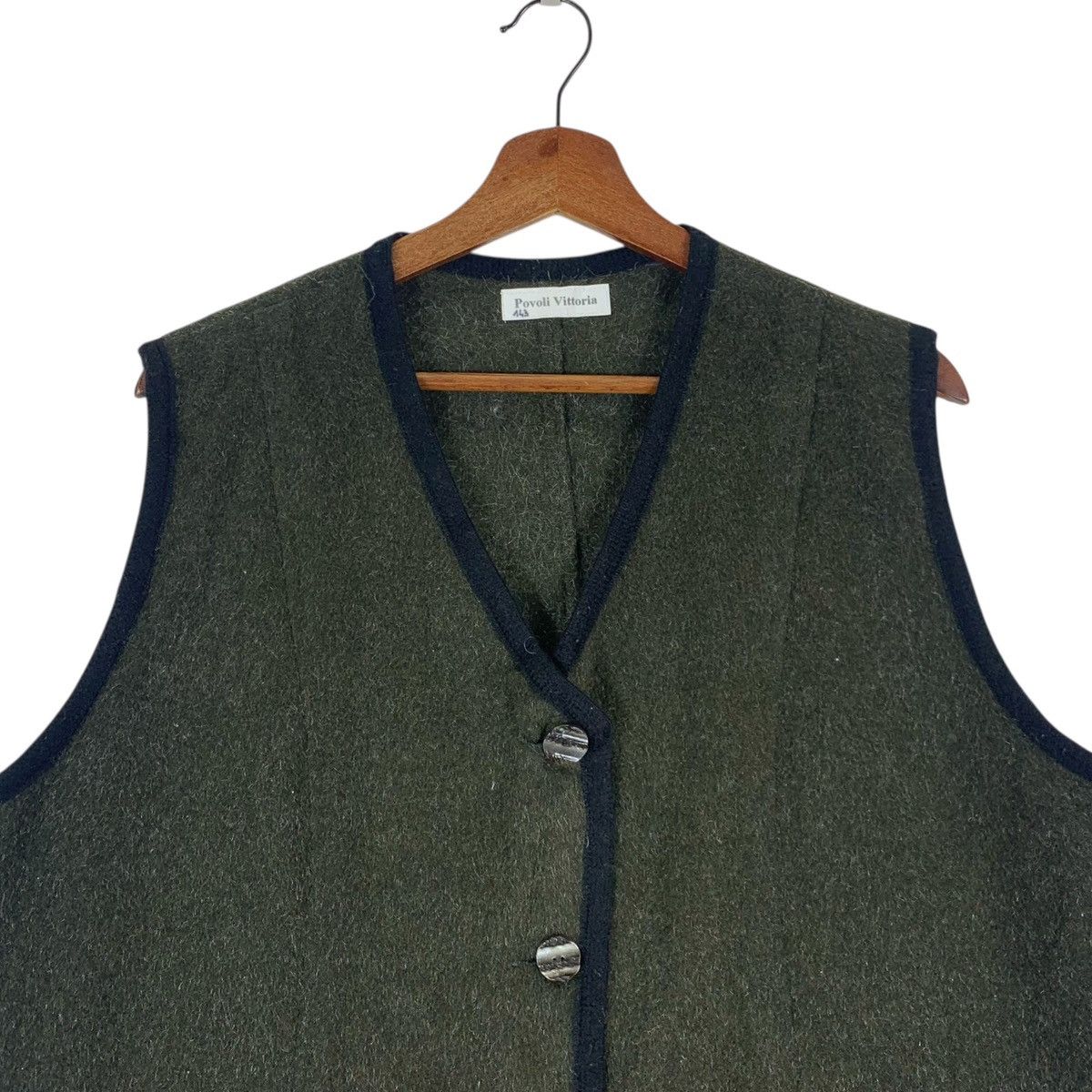 Vintage Vintage Povoli Vittoria Sleeveless Jacket Size US M / EU 48-50 / 2 - 2 Thumbnail
