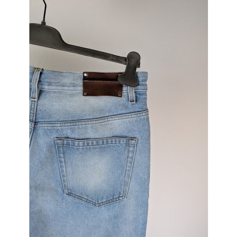 Dries Van Noten o1rshd1 Bershka Baggy Fit Denim Pants in Mid Blue Size US 34 / EU 50 - 15 Thumbnail
