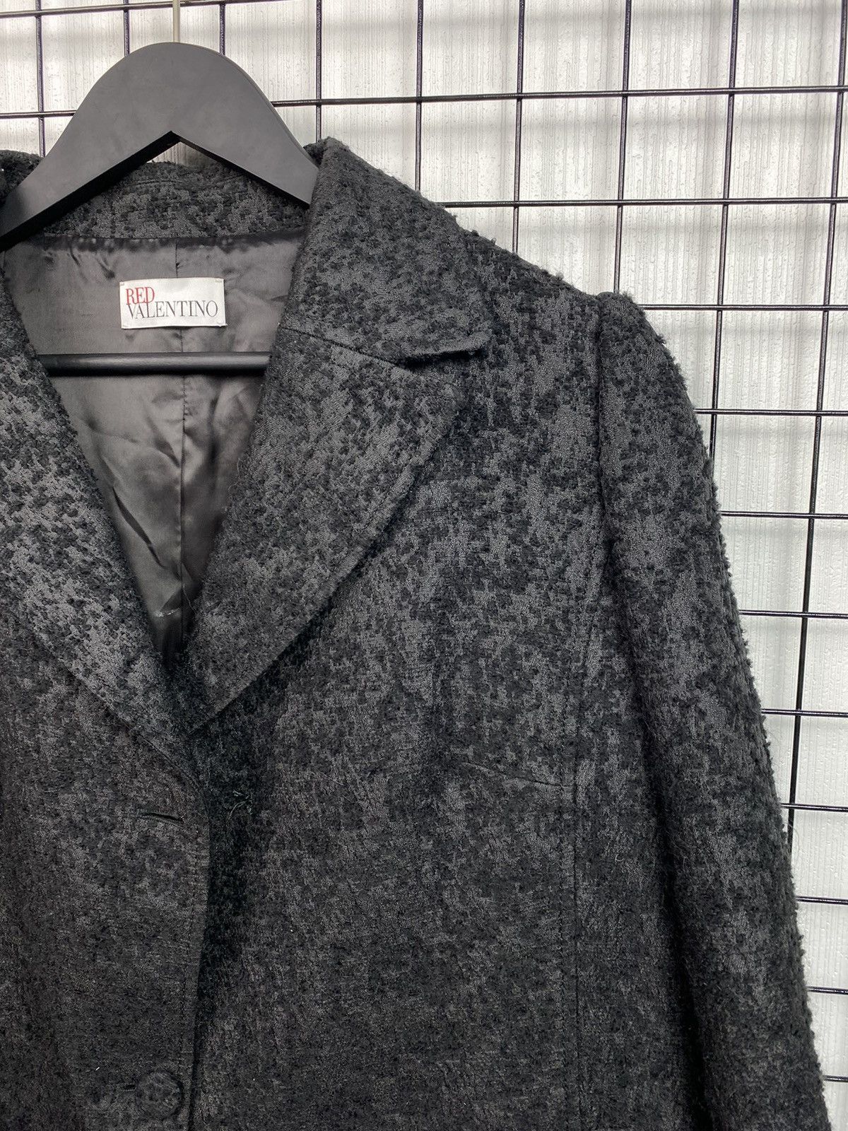 RED Valentino RED Valentino Wool Jacket Women Blazer Black Coat Size L / US 10 / IT 46 - 5 Thumbnail