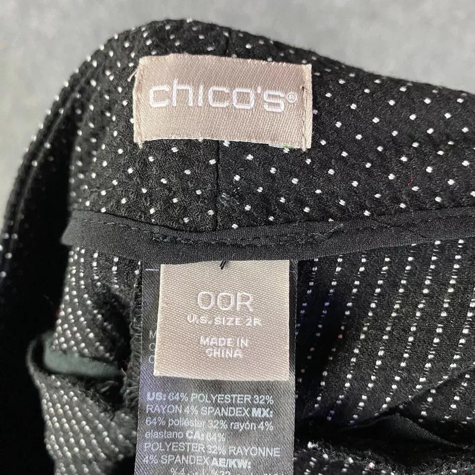 Chicos Chico's Pants Women's 00R US Size 2R Trousers Wide Leg Size 30" / US 8 / IT 44 - 8 Thumbnail