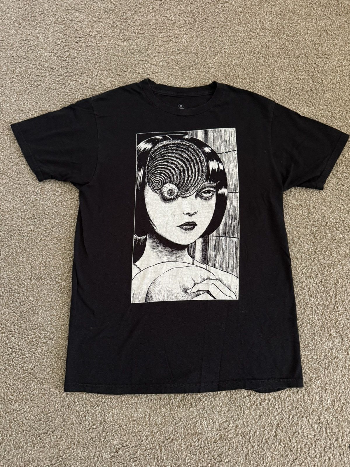 Junji Ito Uzumaki Spiral Eye T-Shirt
