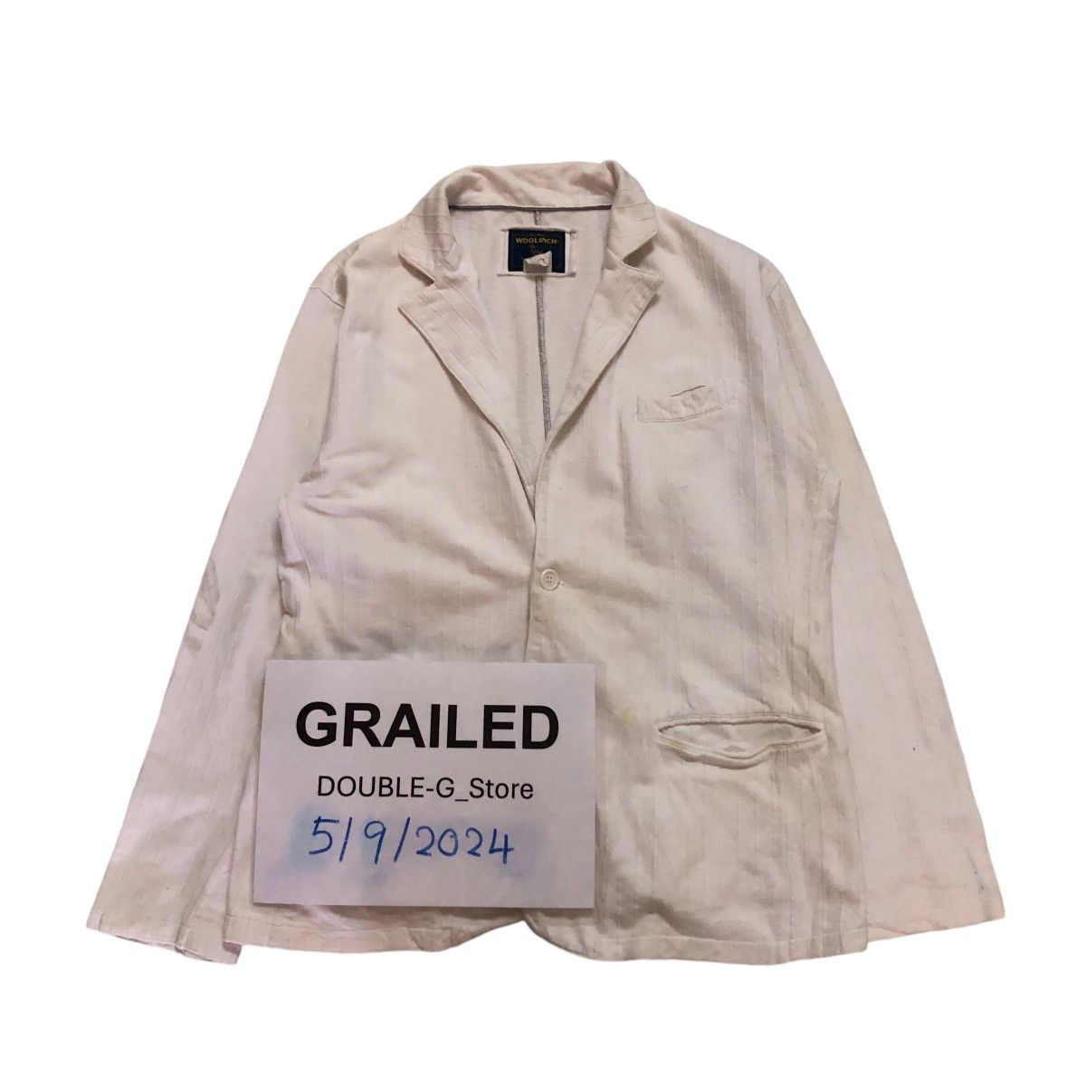Japanese Brand × Vintage 📌VINTAGE CHORE WORK JACKET WOOLRICH BIG POCKET Size US XL / EU 56 / 4 - 1 Thumbnail