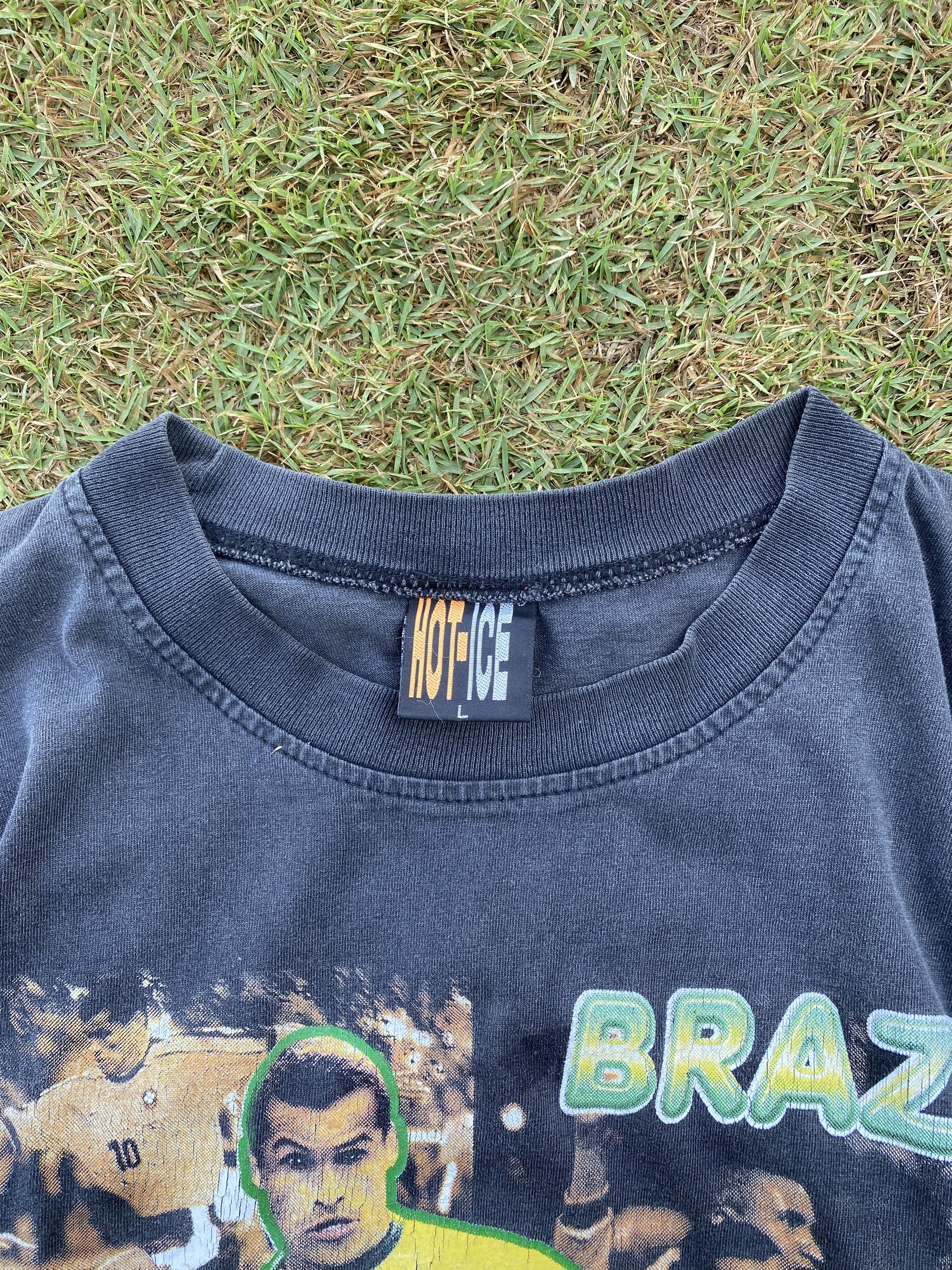 Vintage Vintage Art of Football Rivaldo brazil national team Size US L / EU 52-54 / 3 - 3 Thumbnail