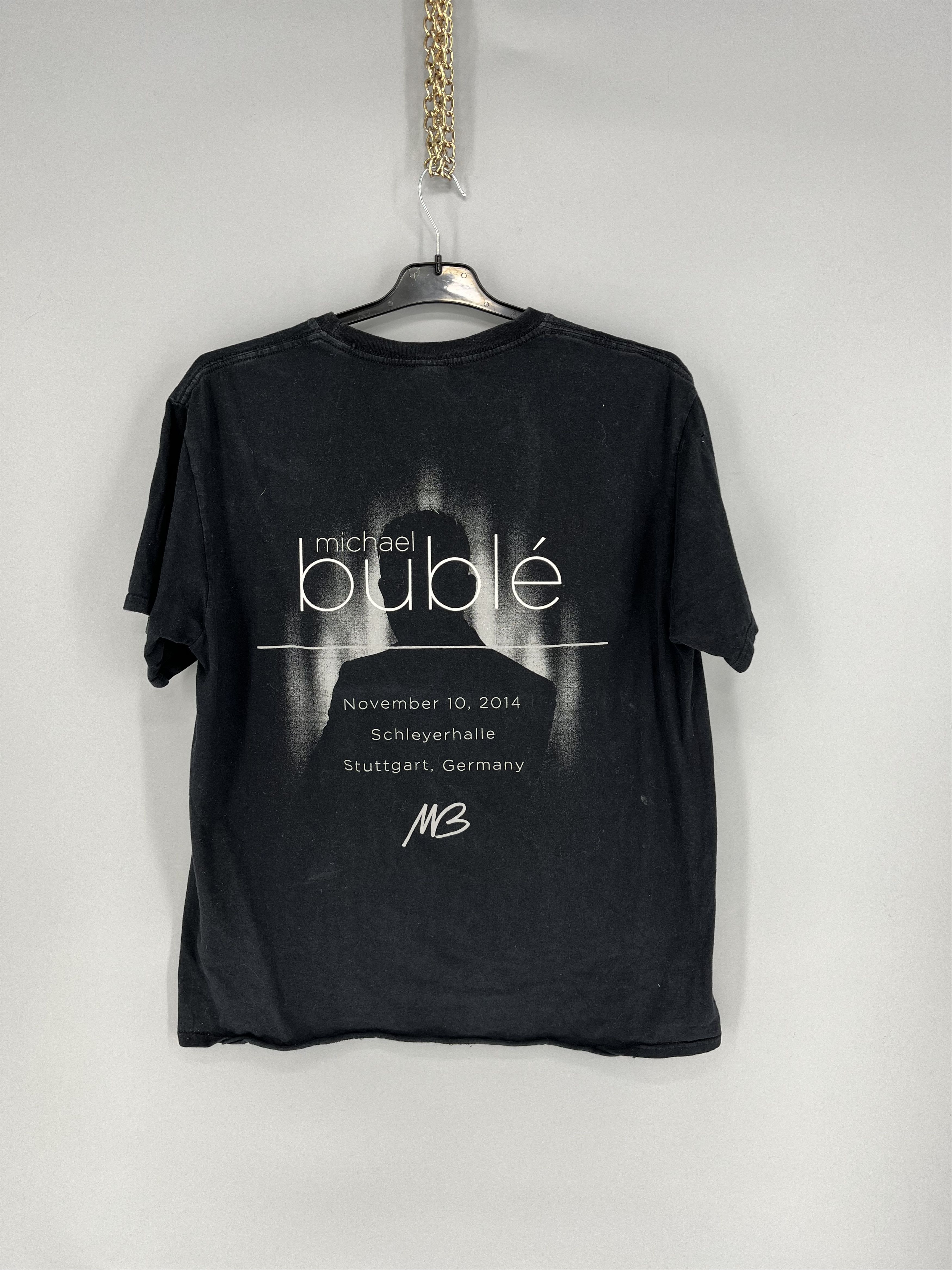 Band Tees × Vintage Rare!! Vintage Y2K Michael Buble World Tour Tee Size US L / EU 52-54 / 3 - 8 Thumbnail