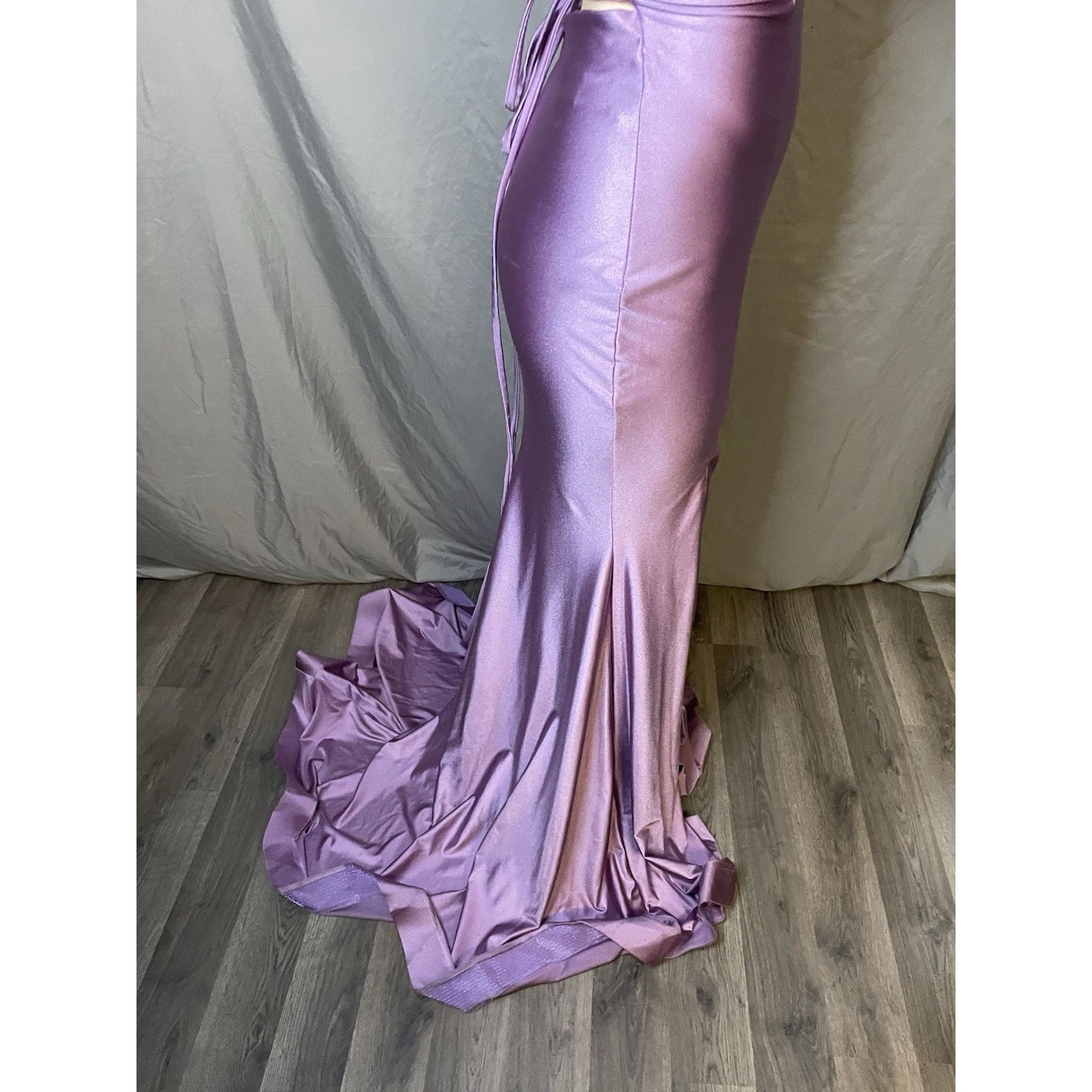 Other Jessica Angel Size Small Purple Open Strappy Back Slit Size S / US 4 / IT 40 - 6 Thumbnail
