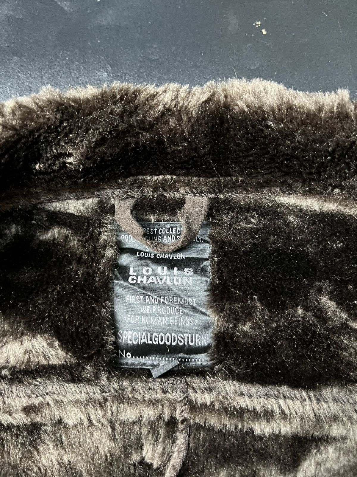 If Six Was Nine × Japanese Brand Japanese Louis Chavlon Crazy Suede Fur jacket Size US M / EU 48-50 / 2 - 9 Thumbnail