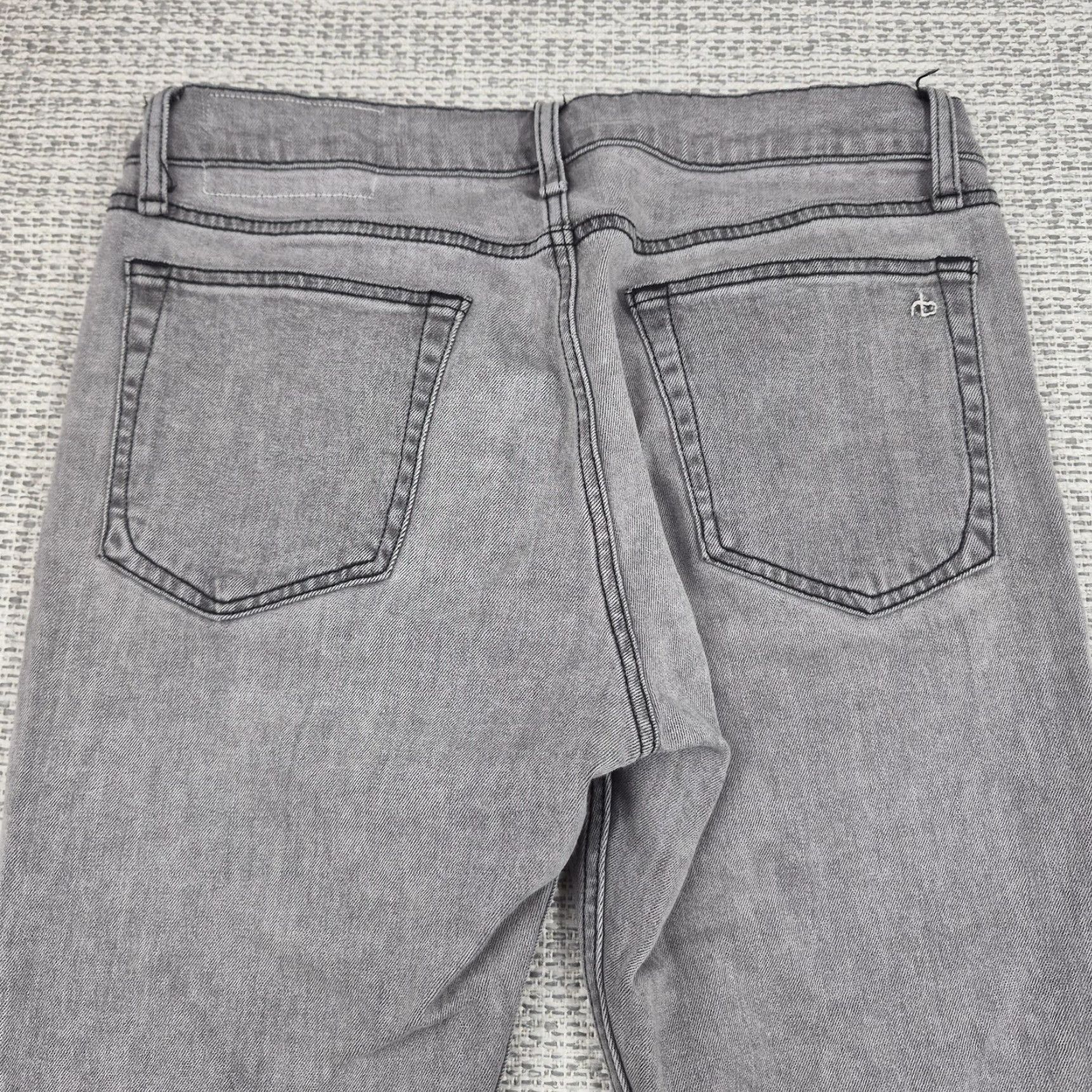 Rag & Bone rag & bone Fit 2 Jeans Mens 31x32 Gray Slim Straight Medium Wash Denim Pants Size US 31 - 3 Thumbnail