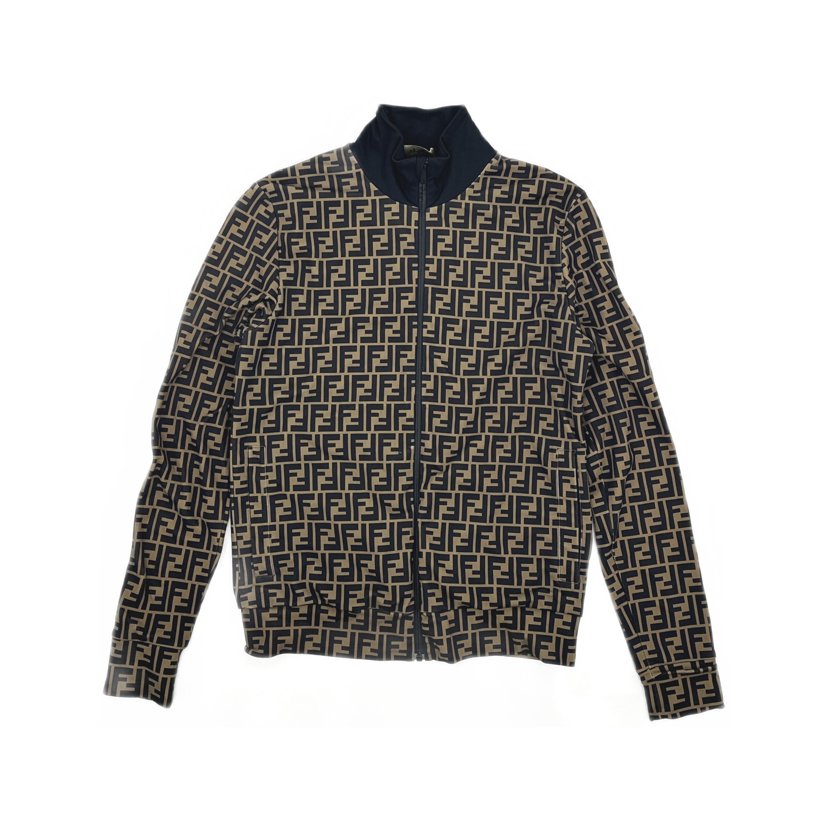 Fendi Fendi FF Logo Zip-Up Jacket Size M Size US M / EU 48-50 / 2 - 1 Thumbnail