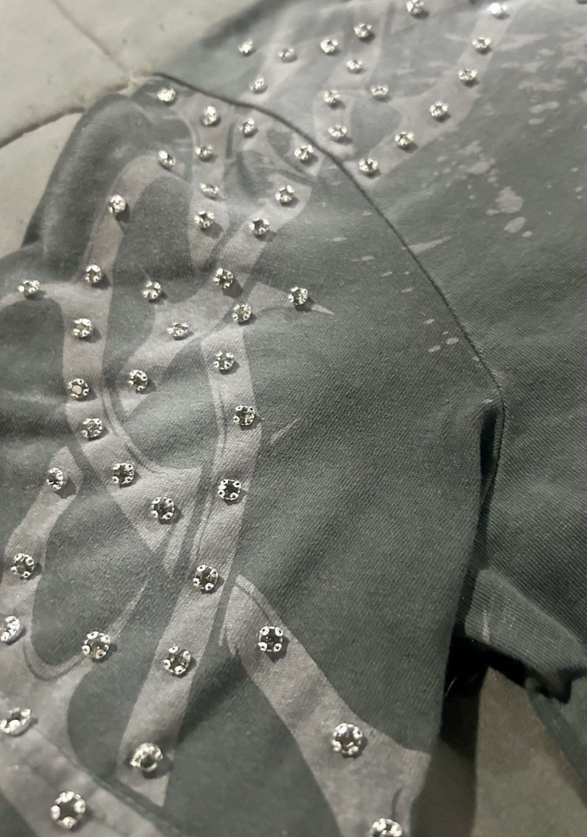 Other Tenaciti Studios Skull Graphic Studded T-Shirt Grey Size L Size US L / EU 52-54 / 3 - 10 Thumbnail