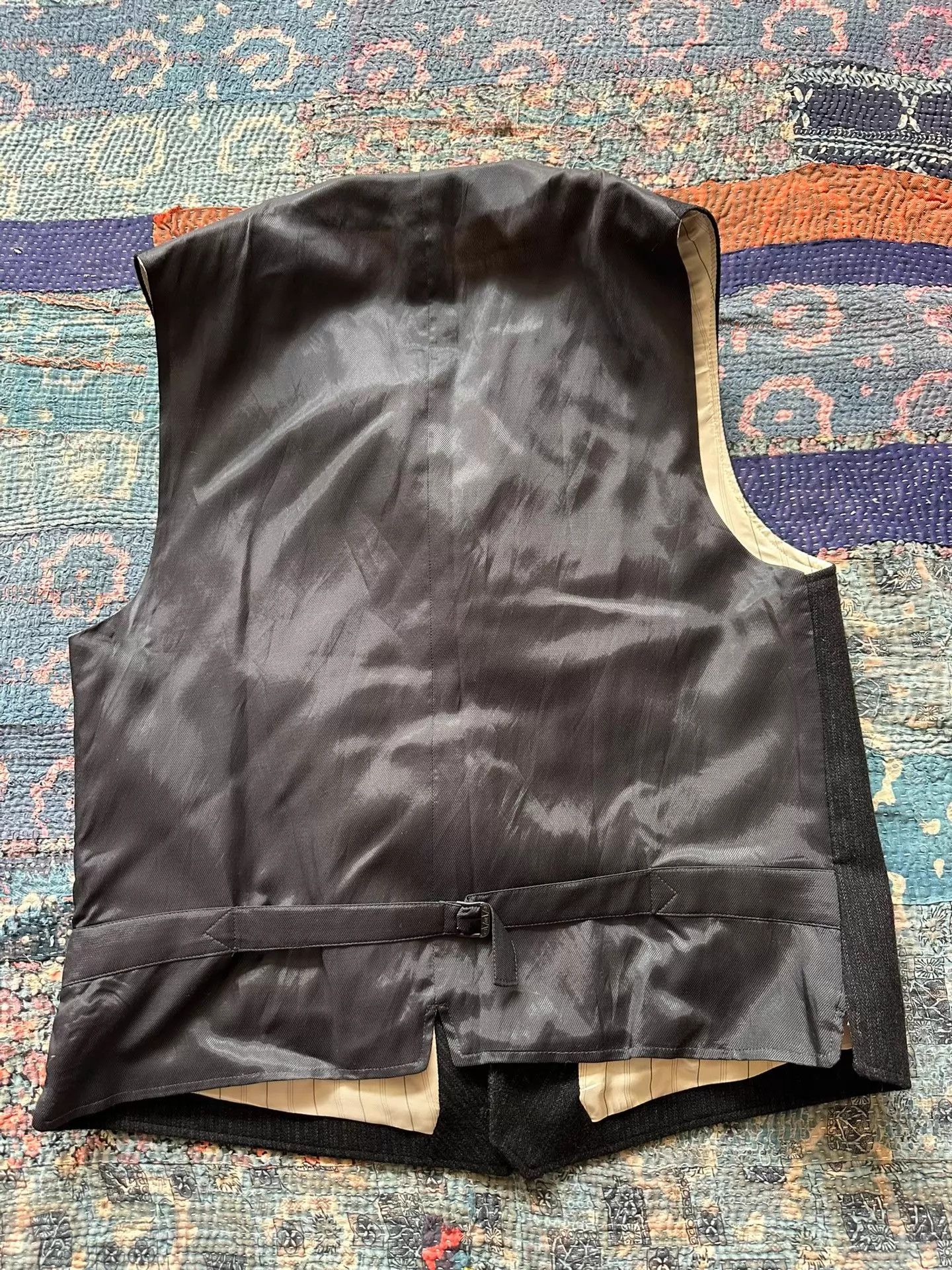 RRL Ralph Lauren RRL Striped Wool Vest 40R Italian Size 40R - 2 Thumbnail