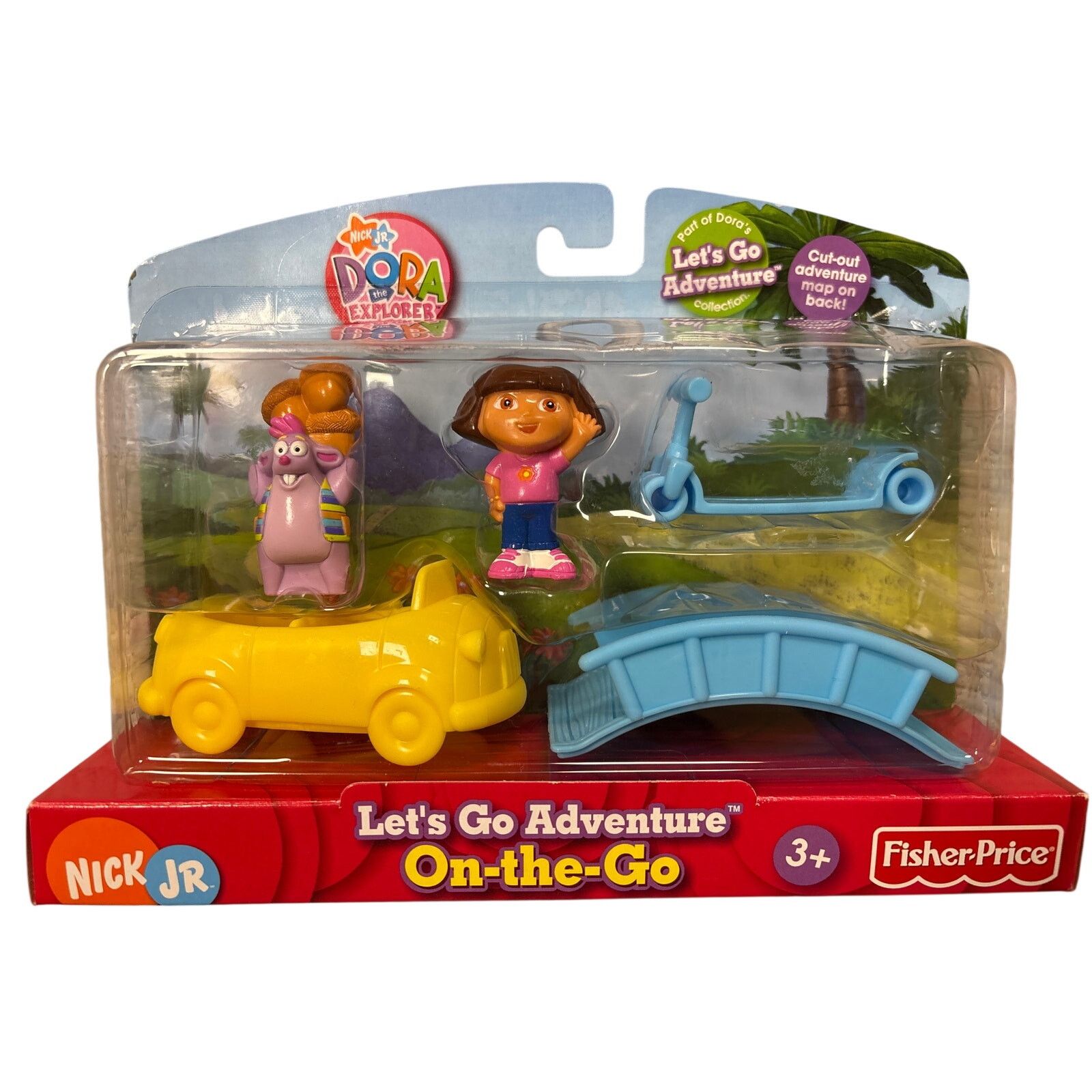Nickelodeon New 2005 Nick Jr. Dora the Explorer Lets go adventure Sealed Size ONE SIZE - 1 Thumbnail