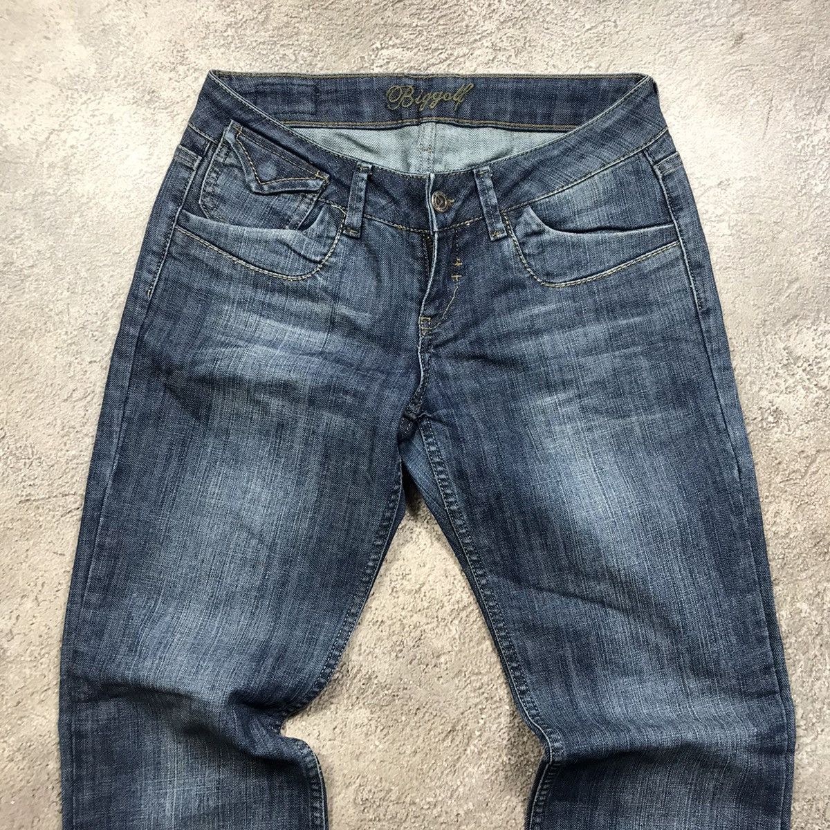 Japanese Brand vintage Faded Jeans japan distressed denim spring pants 90s Size 28" / US 6 / IT 42 - 3 Thumbnail