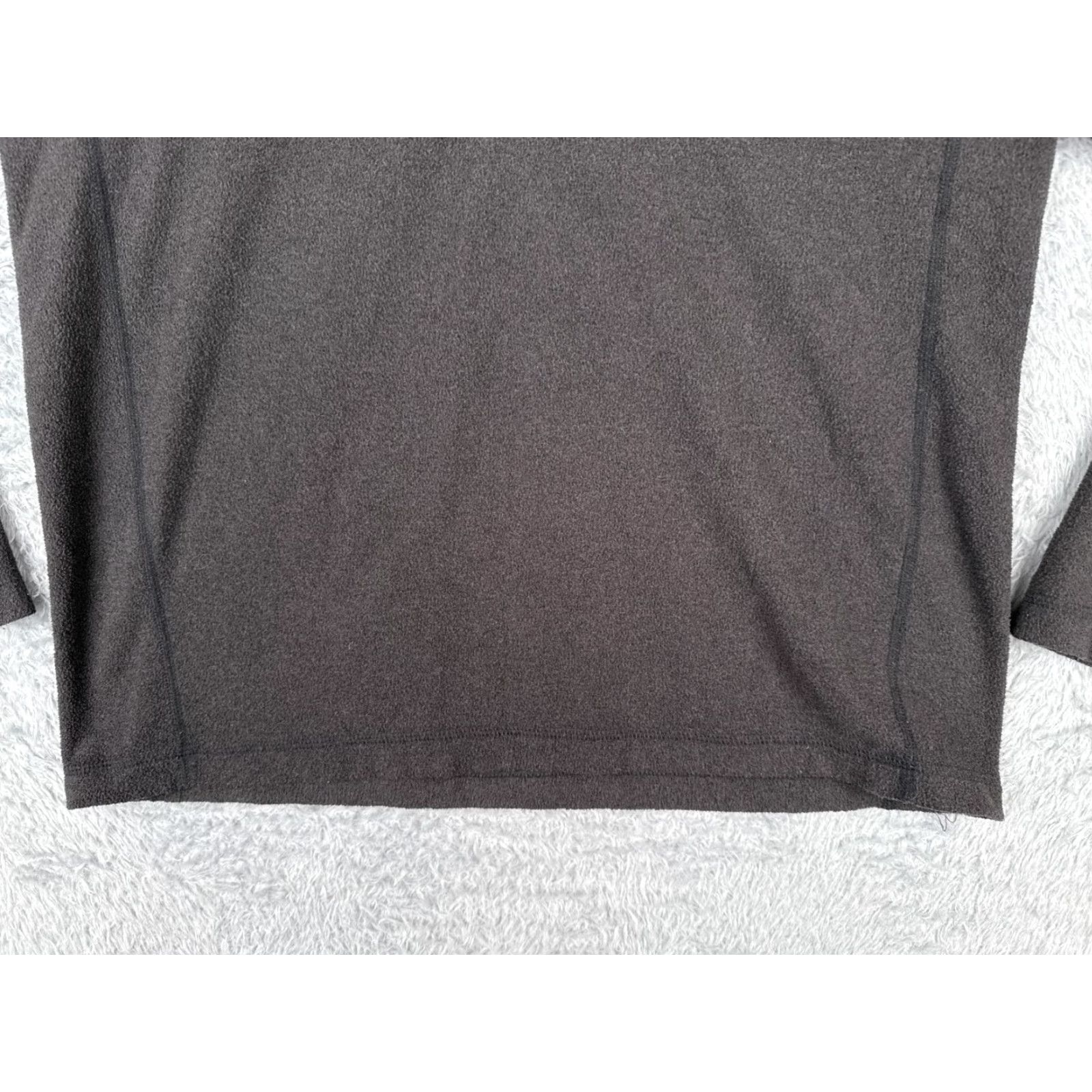 The North Face The North Face Sweater Mens Small Gray Fleece 1/4 Zip 100% Polyester Pullover Size US S / EU 44-46 / 1 - 5 Thumbnail