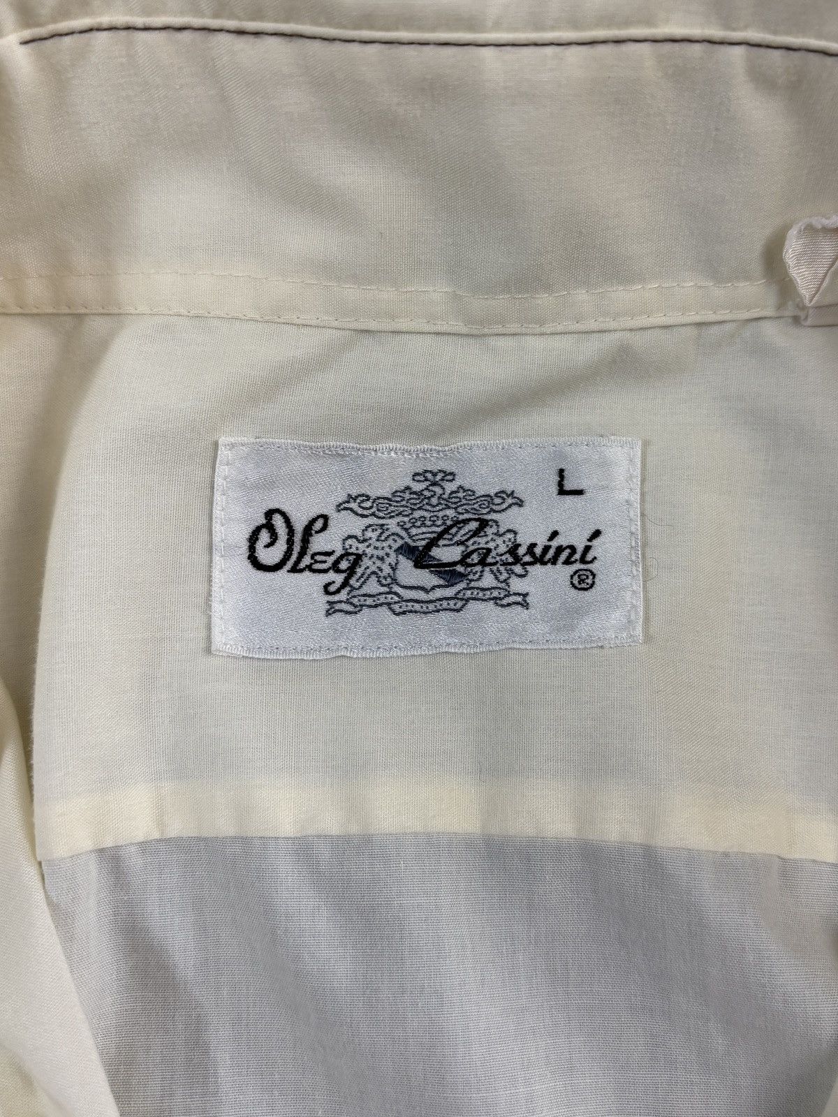 Oleg Cassini Vintage Oleg Cassini Short Sleeve Buttonup Polo Shirt Summer Size US L / EU 52-54 / 3 - 4 Thumbnail