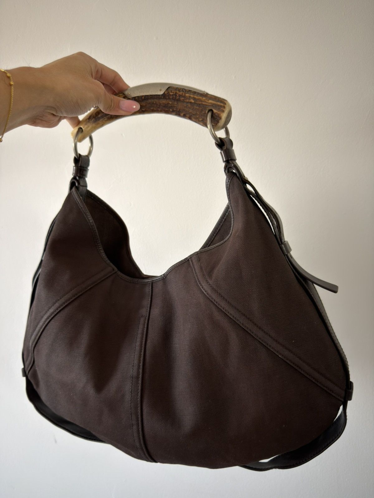 Vintage YVES Saint Laurent Mombasa in Brown, Women's