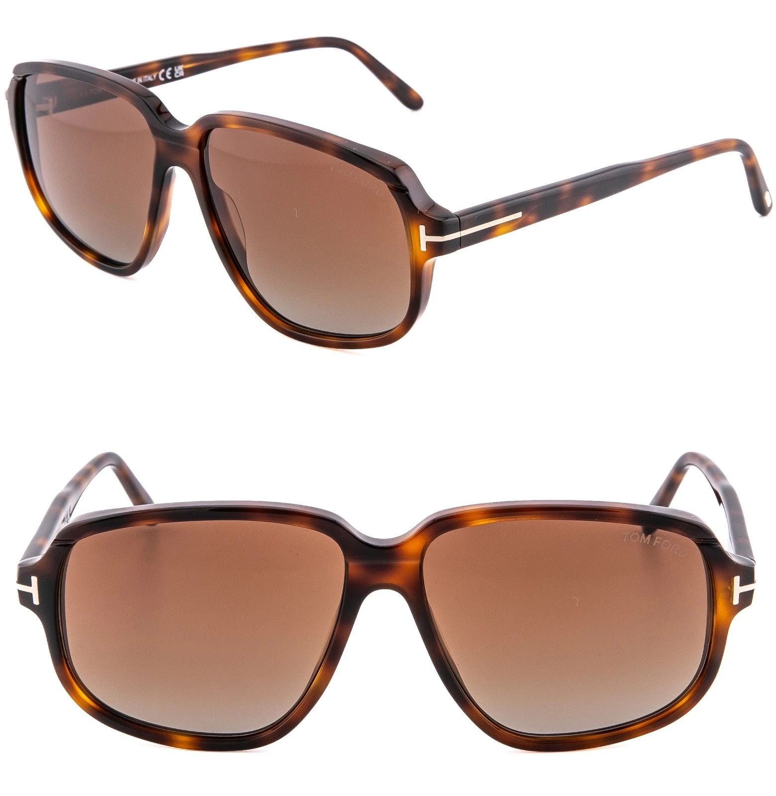 Tom Ford TOM FORD ANTON TF1024 52F Brown Havana Sunglass 1024 FT1024 Size ONE SIZE - 1 Thumbnail