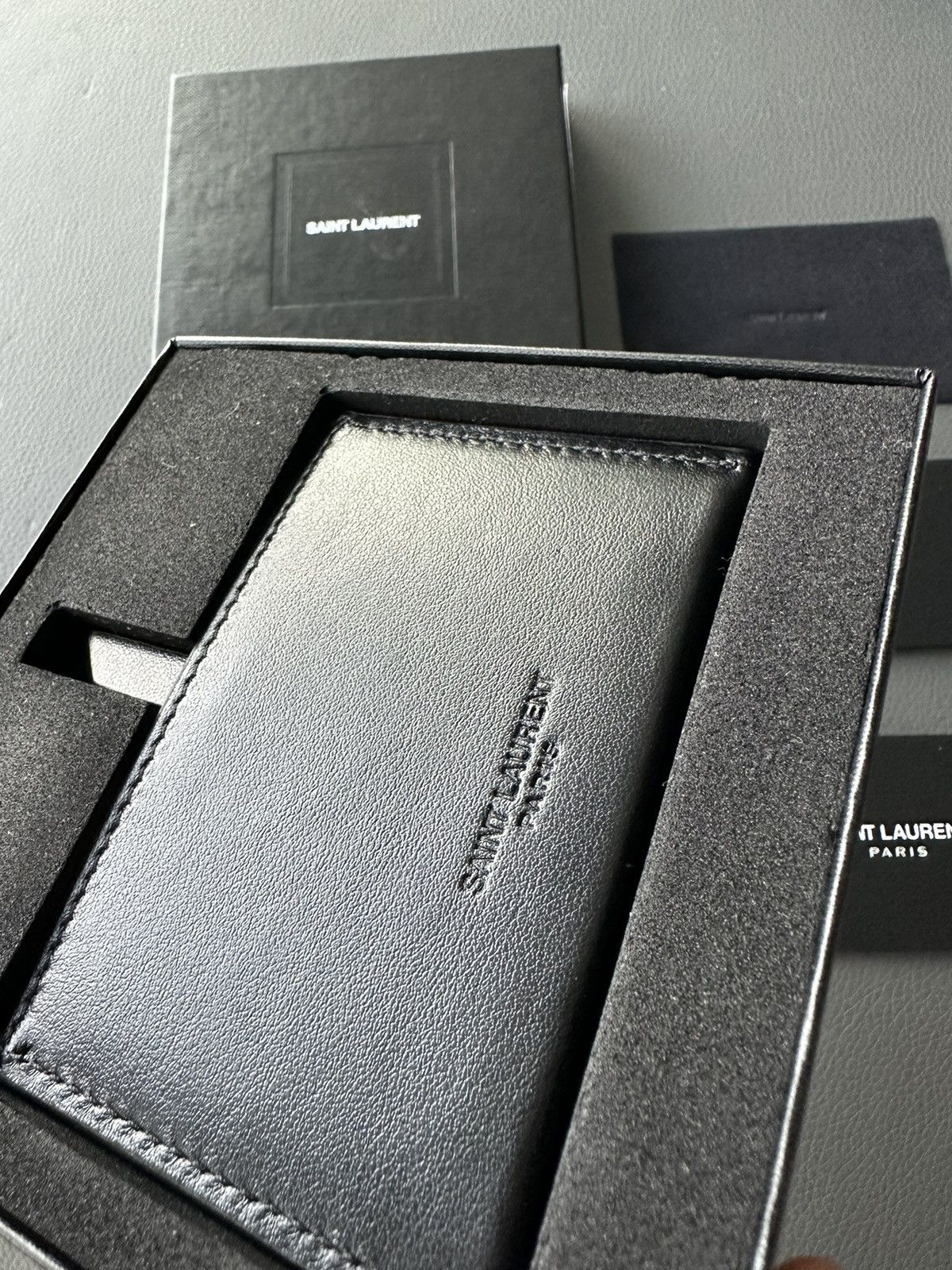 Hedi Slimane × Saint Laurent Paris × Yves Saint Laurent Brand New Saint Laurent Wallet Cardholder Size ONE SIZE - 2 Thumbnail