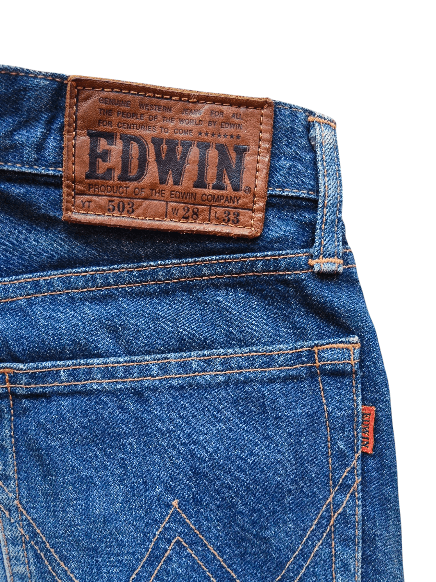 Edwin × Vintage vintage EDWIN JEANS 503 made in japan Size US 28 / EU 44 - 3 Thumbnail