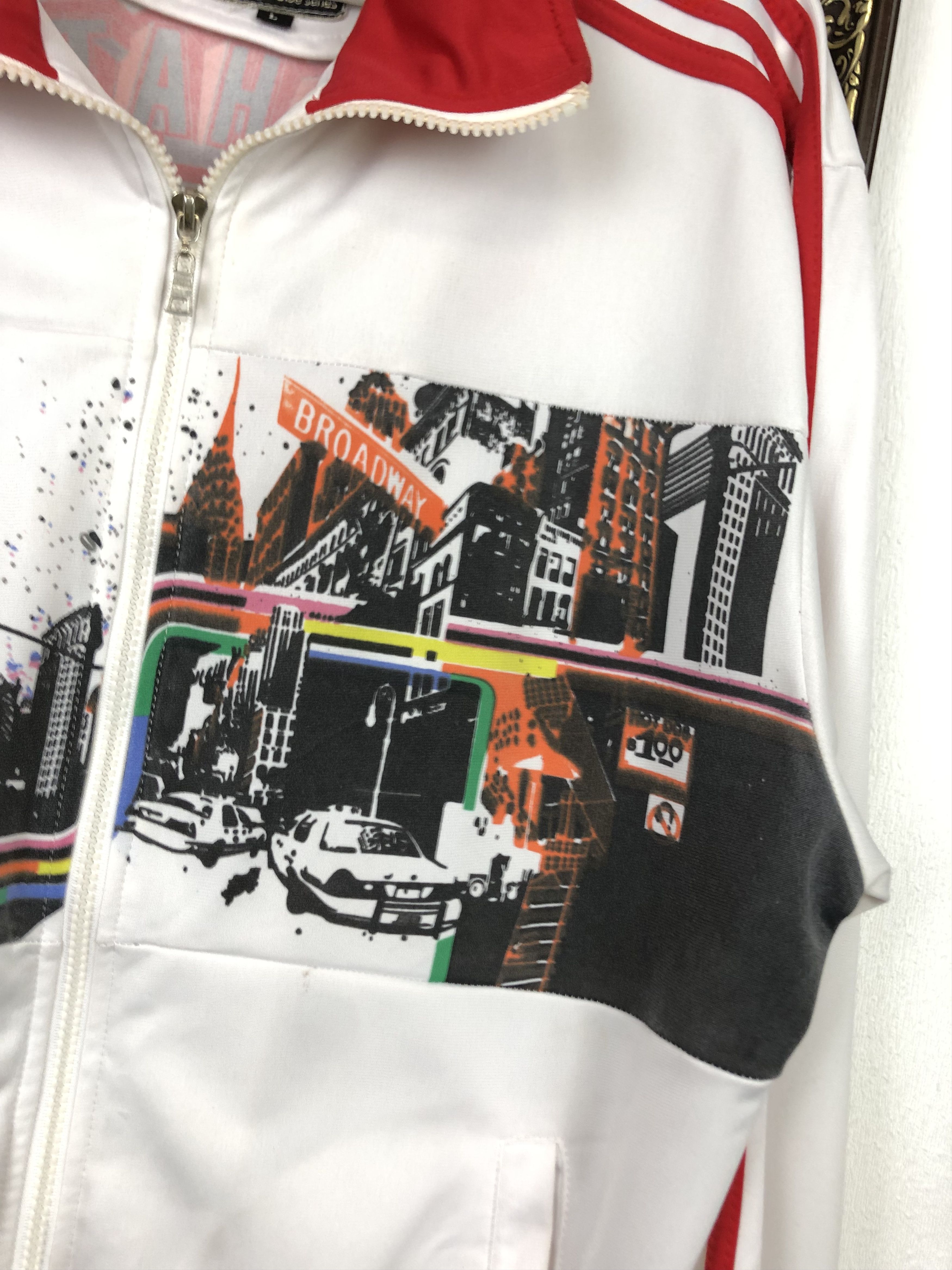 Adidas Adidas & Bill McMullen Track Top Jacket New York Manhattan Size US L / EU 52-54 / 3 - 3 Thumbnail