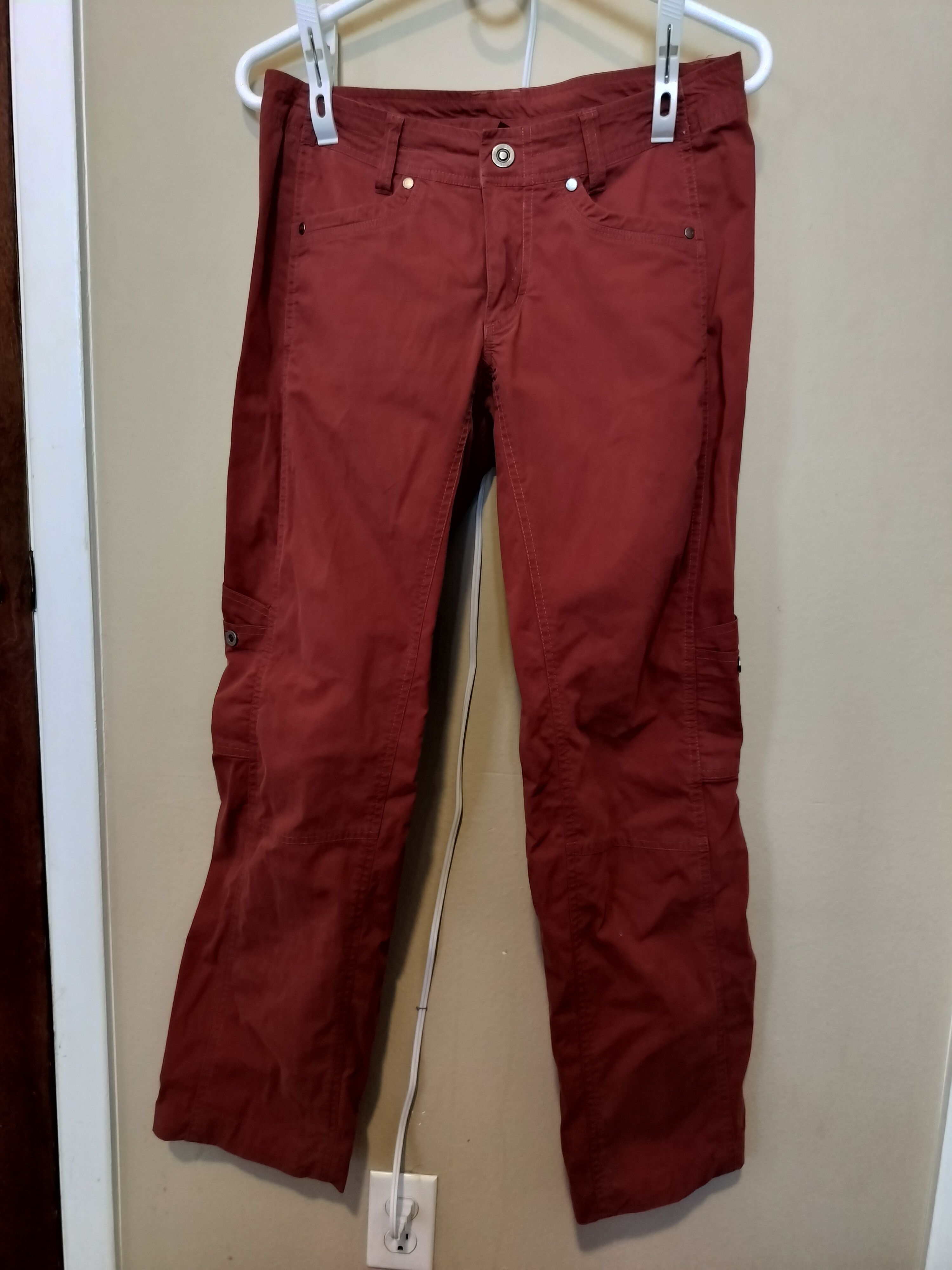 Kuhl Women's Red Kühl Rodden Cargo Pants, title9 Special Edition Size 27" / US 4 / IT 40 - 1 Thumbnail