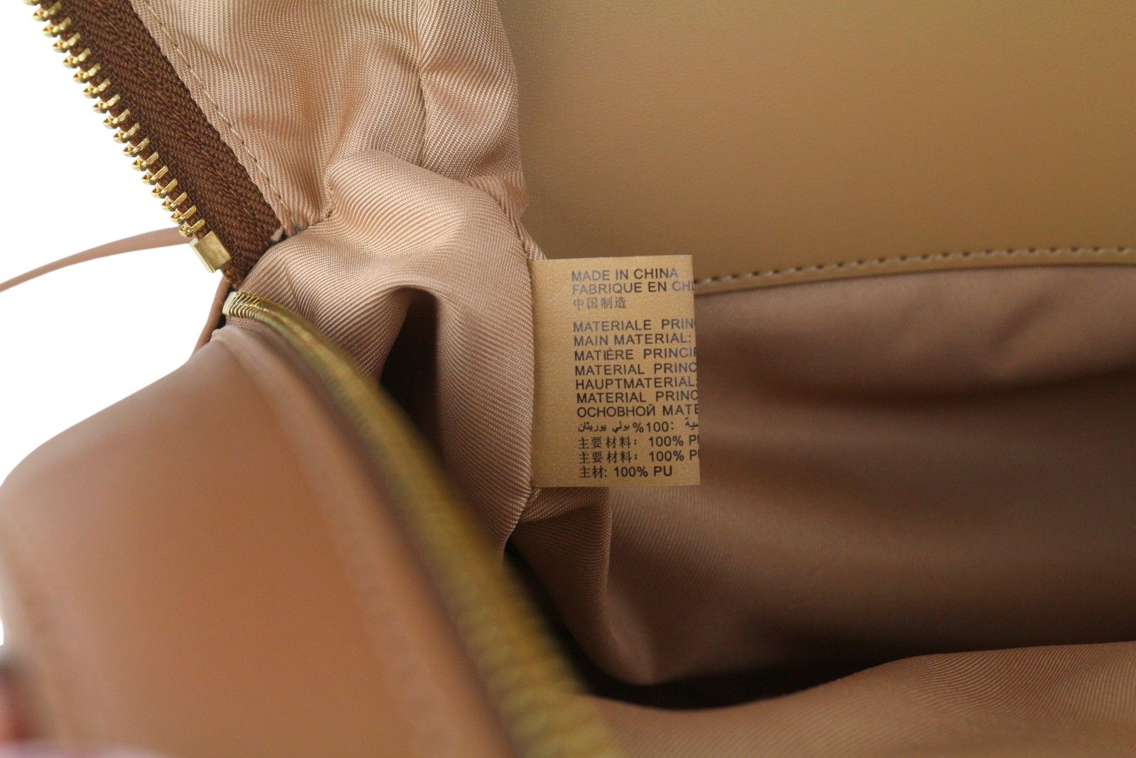 Love Moschino ZAINO PU CAMMELLO OS Brown Logo Backpack 87736 Size ONE SIZE - 10 Thumbnail