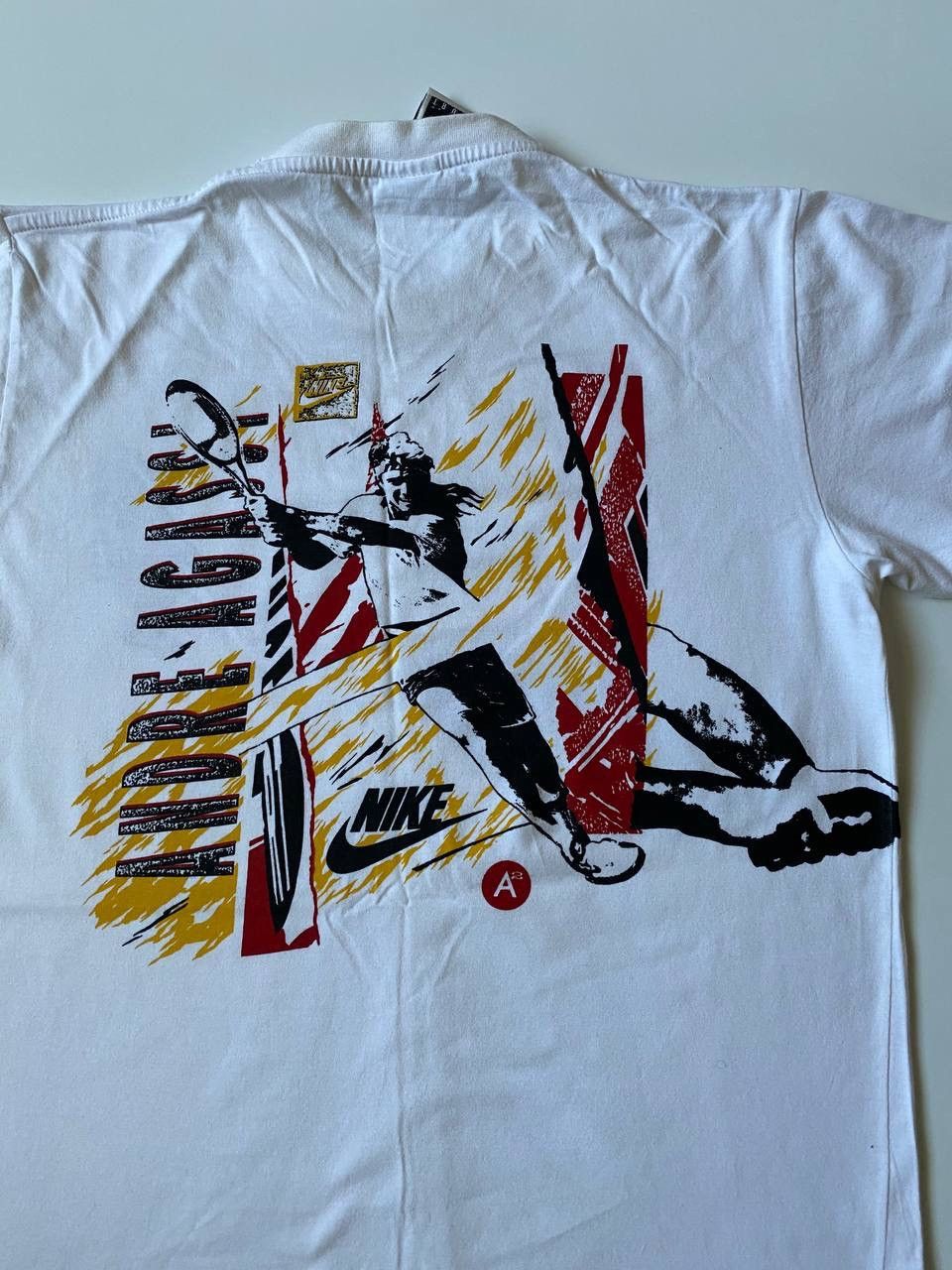 Nike Vintage Nike Andre Agassi Made in USA Tennis Courts size S Size US S / EU 44-46 / 1 - 10 Thumbnail