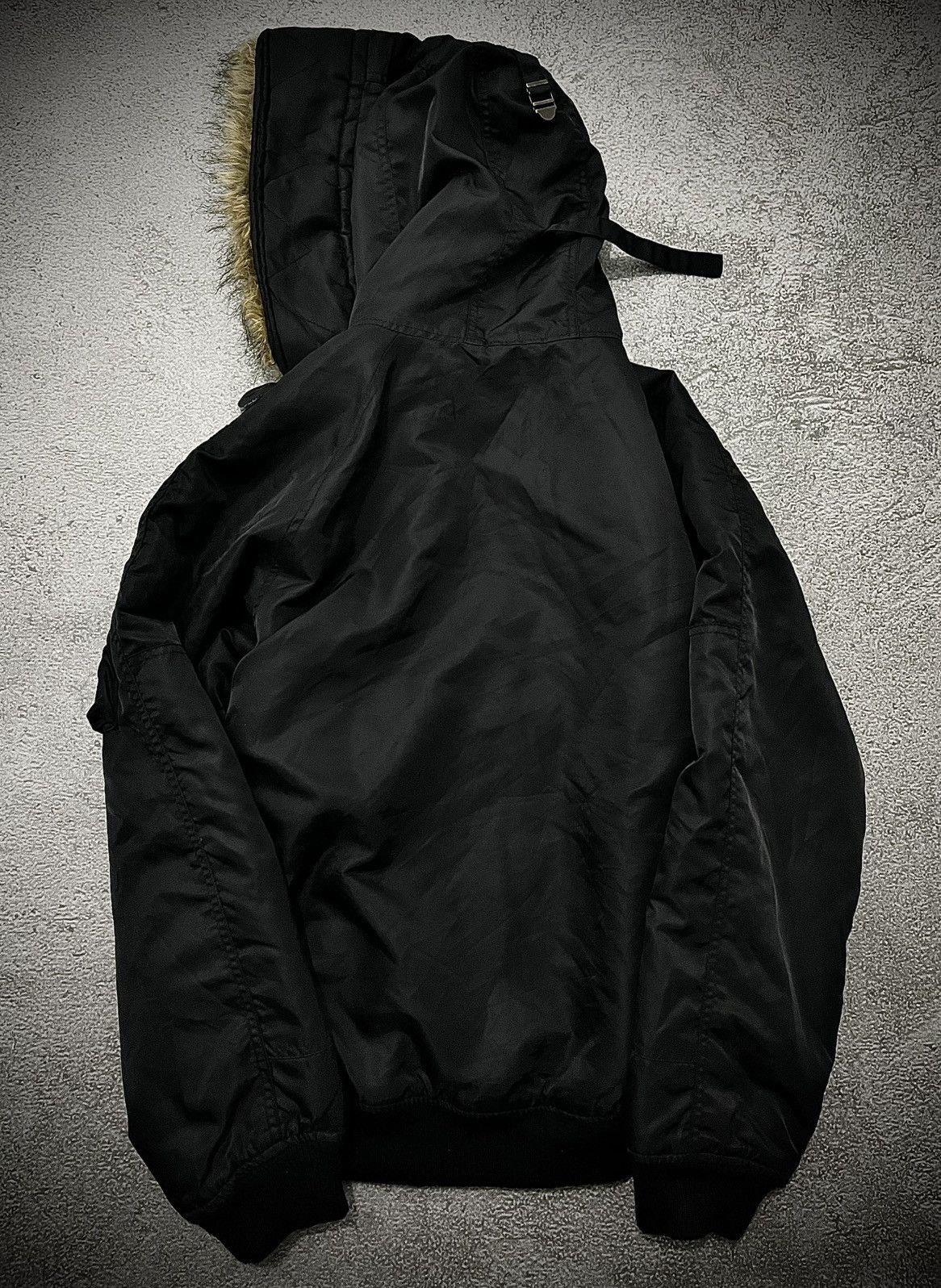 Japanese Brand Vintage Japanese Dog House Bondage Bomber Fur Jacket GOA STY Size US XL / EU 56 / 4 - 8 Thumbnail