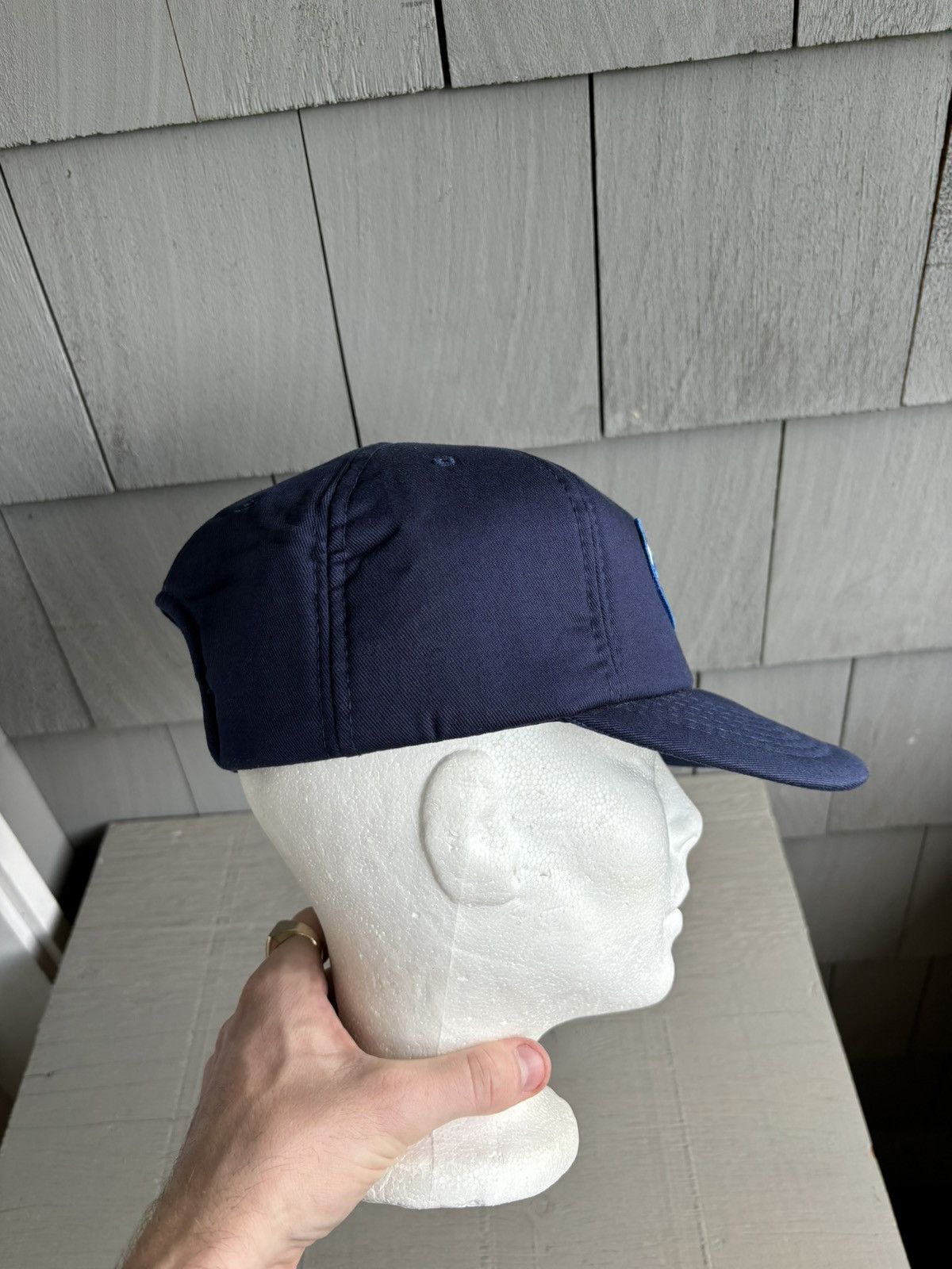 Vintage 1980s Vintage Trucker Hat Foam Snapback Construction 80s Cap Size ONE SIZE - 3 Thumbnail