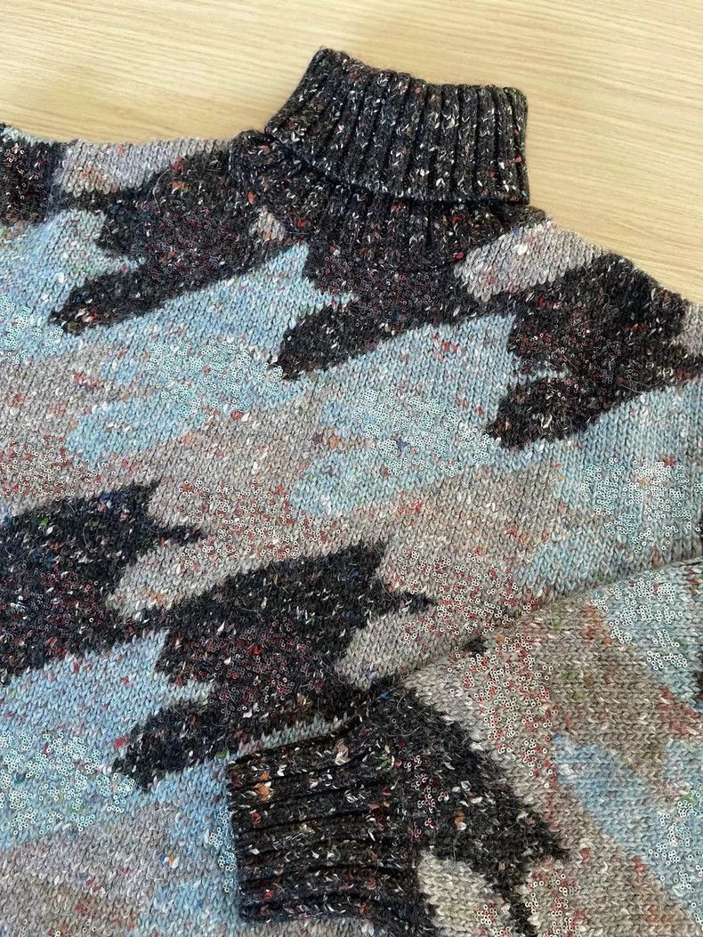 Chanel Chanel Colorful sequin turtleneck sweater Size S / US 4 / IT 40 - 4 Thumbnail
