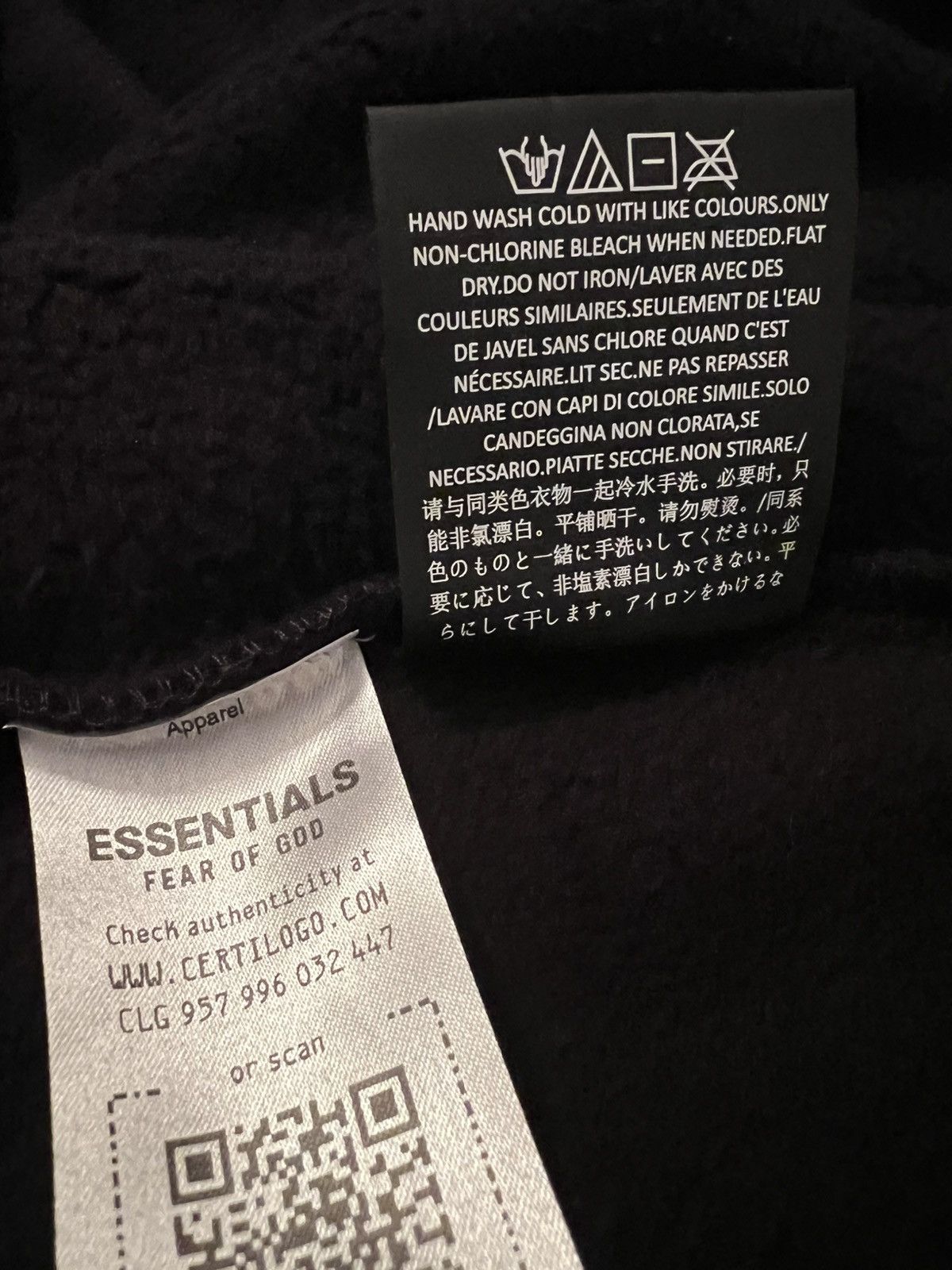 Fear of God Fear Of God Essential Rugby Sweatshirt Black L Size US L / EU 52-54 / 3 - 21 Thumbnail