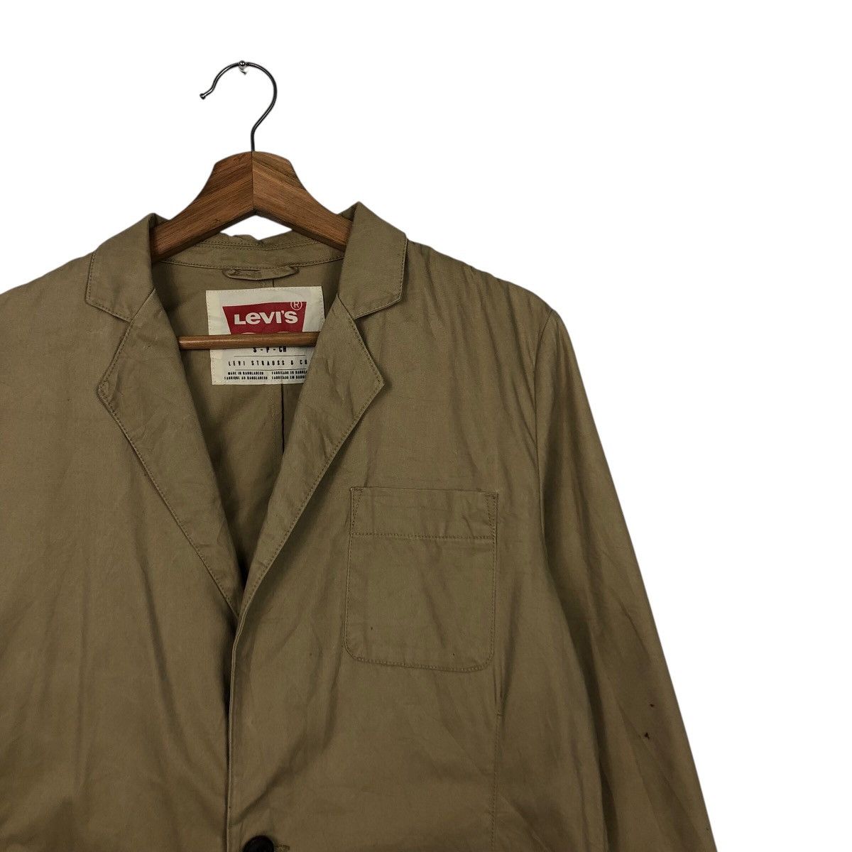 Japanese Brand 📌Vintage Chore Biker Jacket Levi's Multi Pockets Size US M / EU 48-50 / 2 - 7 Thumbnail